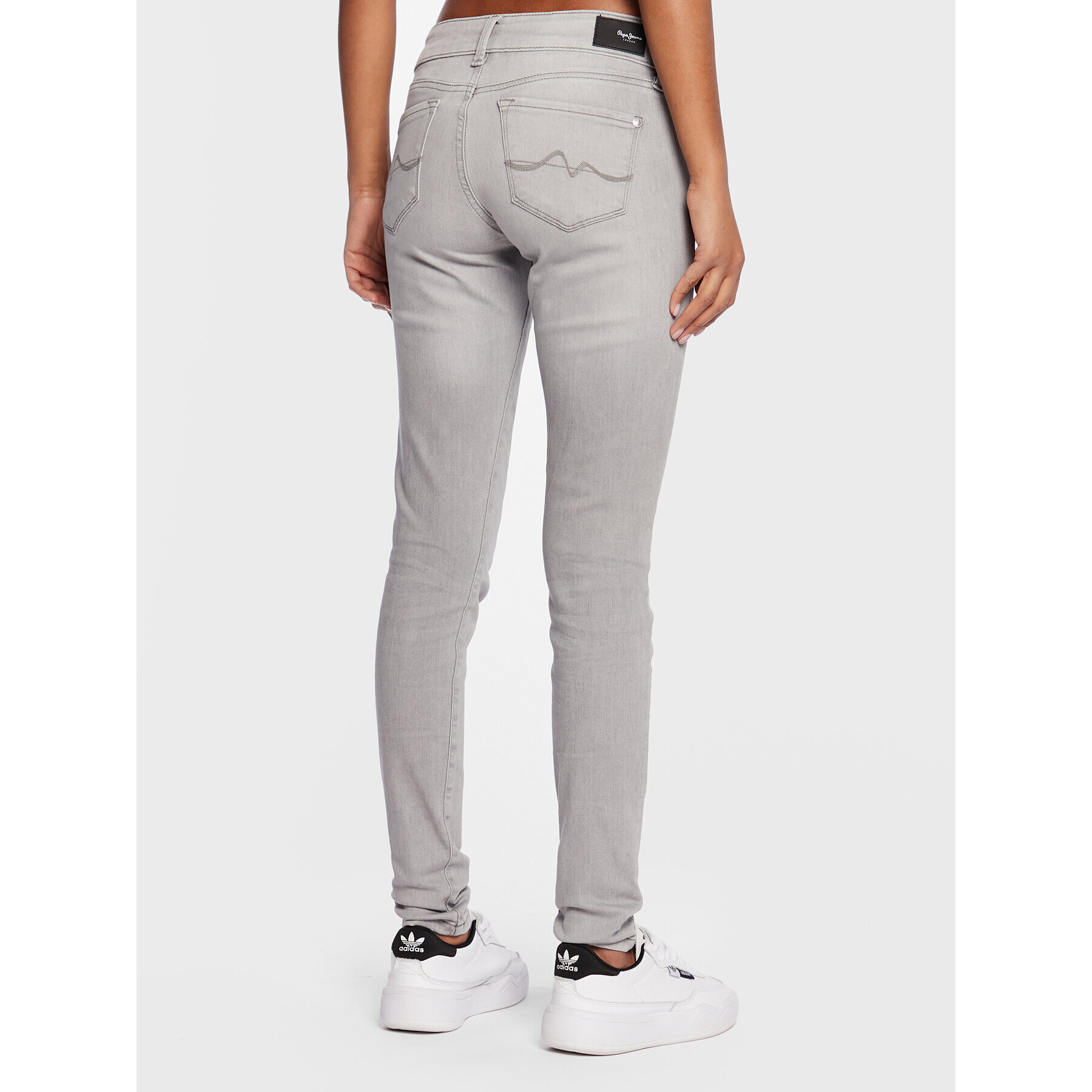 Pepe Jeans Дънки Soho PL204174 Сив Skinny Fit - Pepit.bg