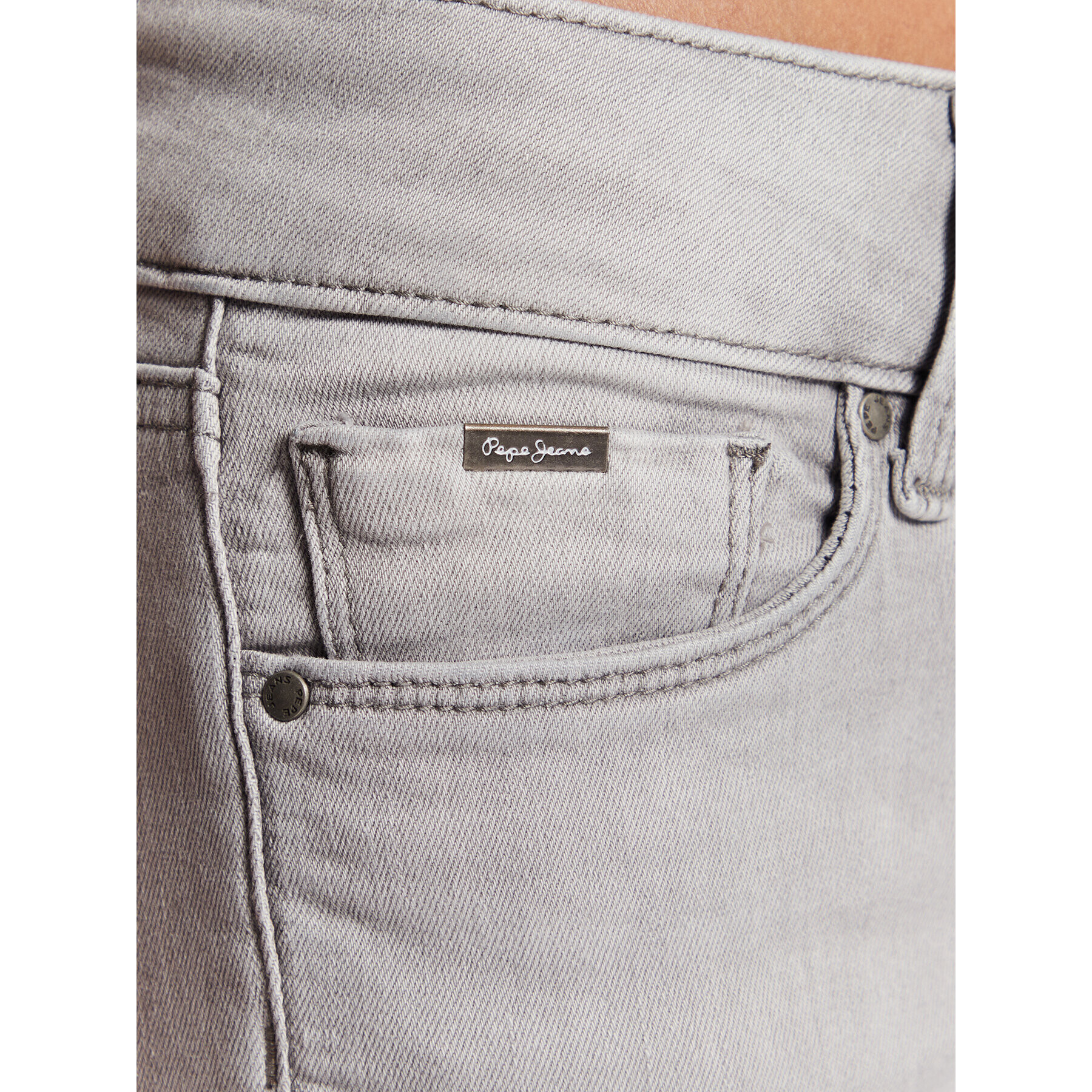 Pepe Jeans Дънки Soho PL204174 Сив Skinny Fit - Pepit.bg