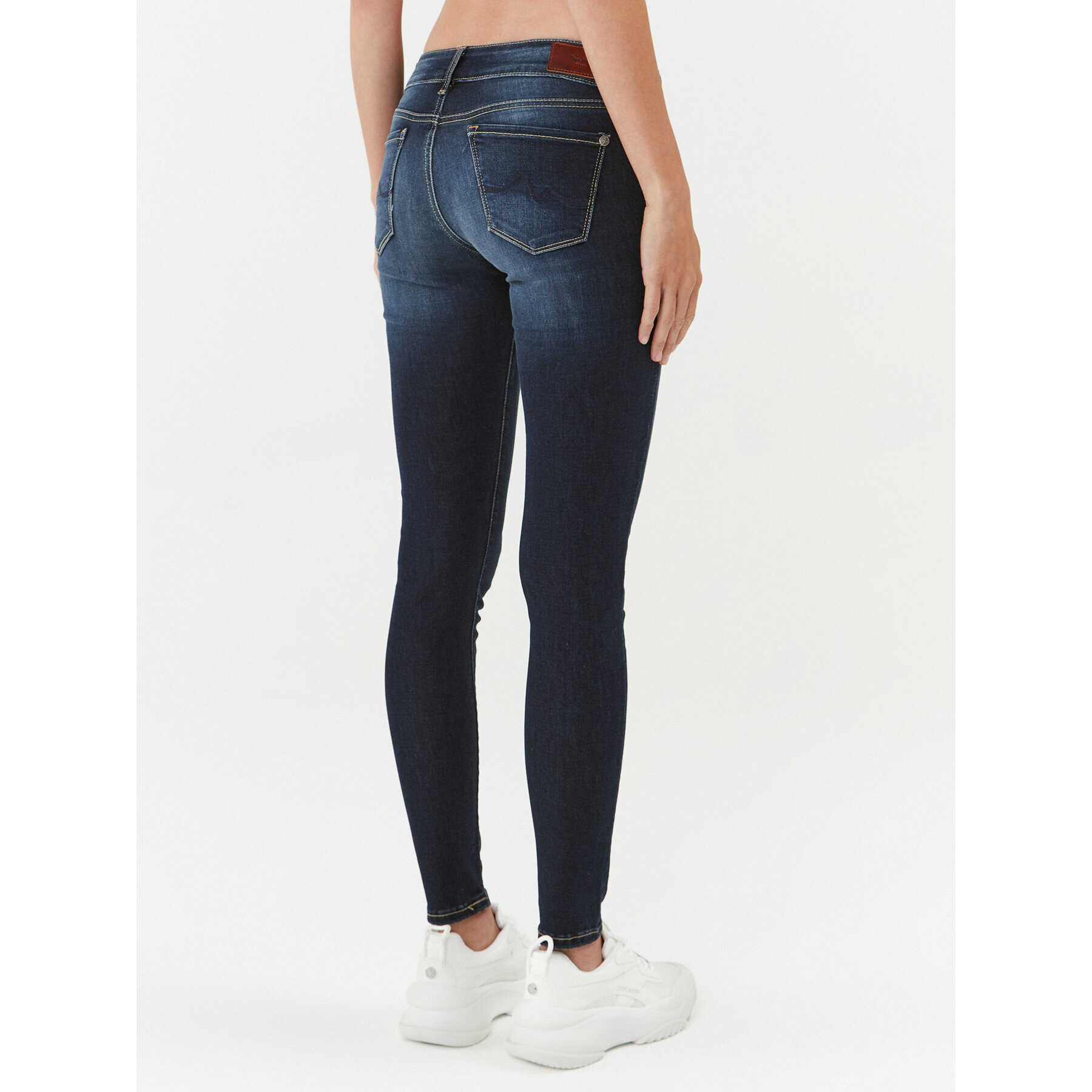 Pepe Jeans Дънки Soho PL204174 Тъмносин Skinny Fit - Pepit.bg