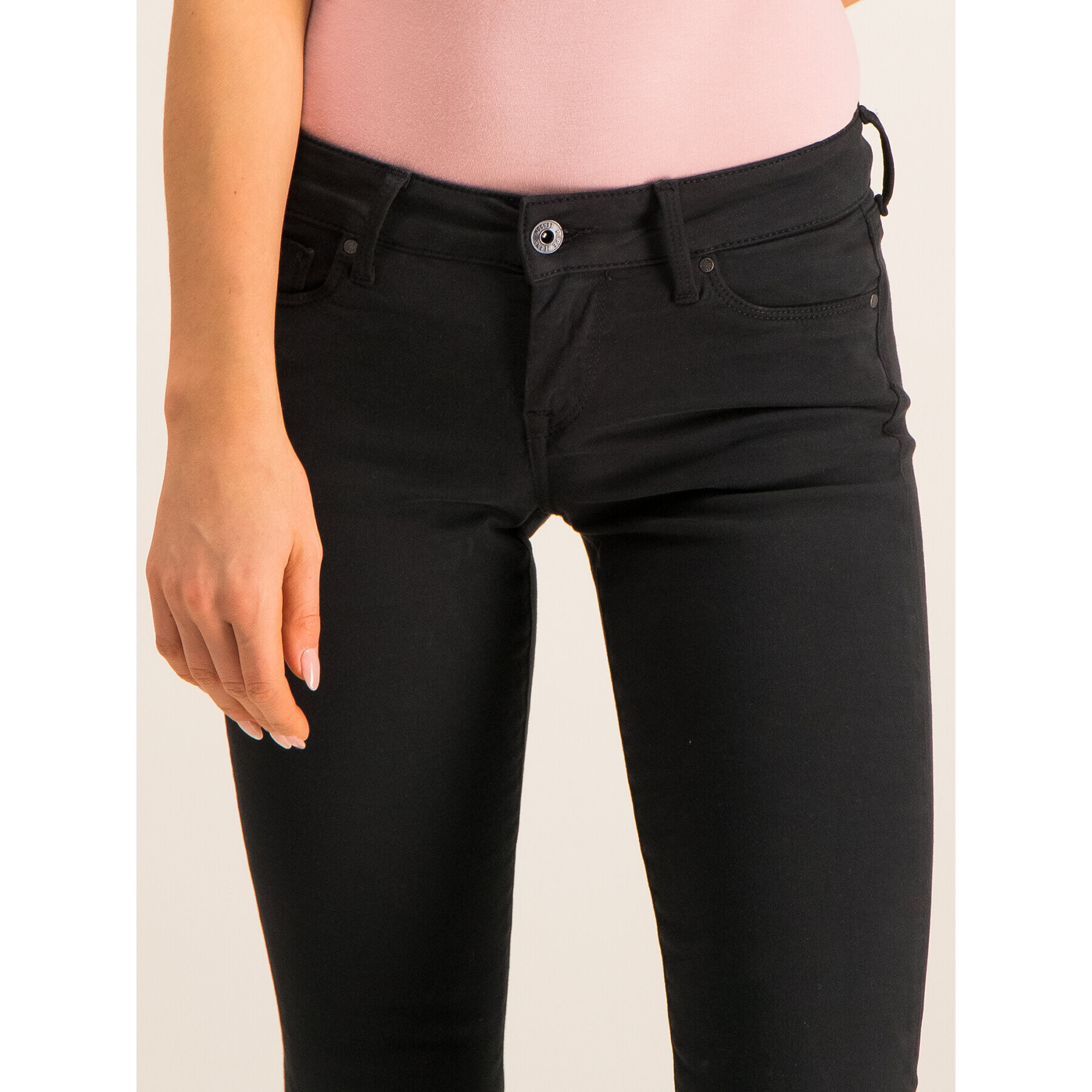 Pepe Jeans Дънки Soho PL210804 Черен Skinny Fit - Pepit.bg