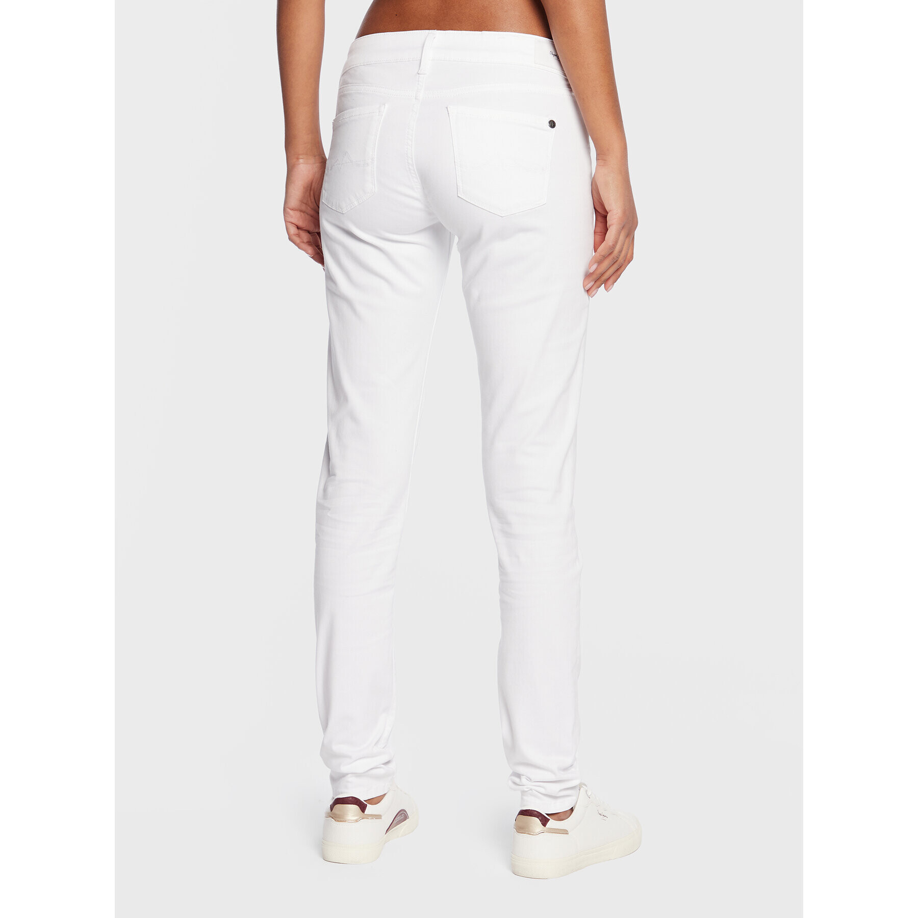 Pepe Jeans Дънки Soho PL211539 Бял Skinny Fit - Pepit.bg