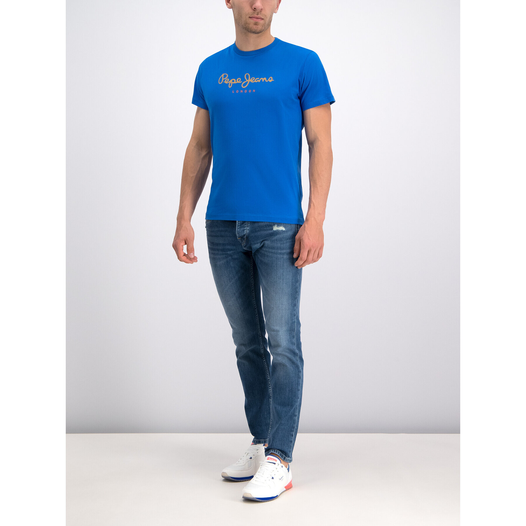 Pepe Jeans Дънки Spike PM200029 Син Slim Fit - Pepit.bg