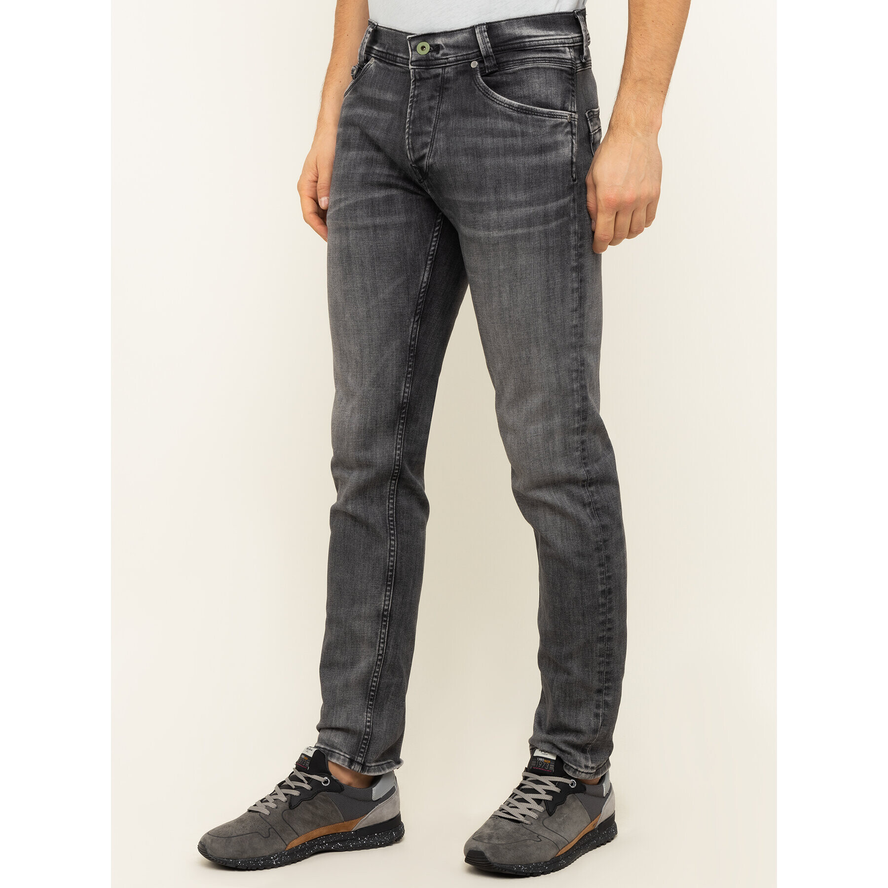 Pepe Jeans Дънки Spike PM200029 Сив Slim Fit - Pepit.bg