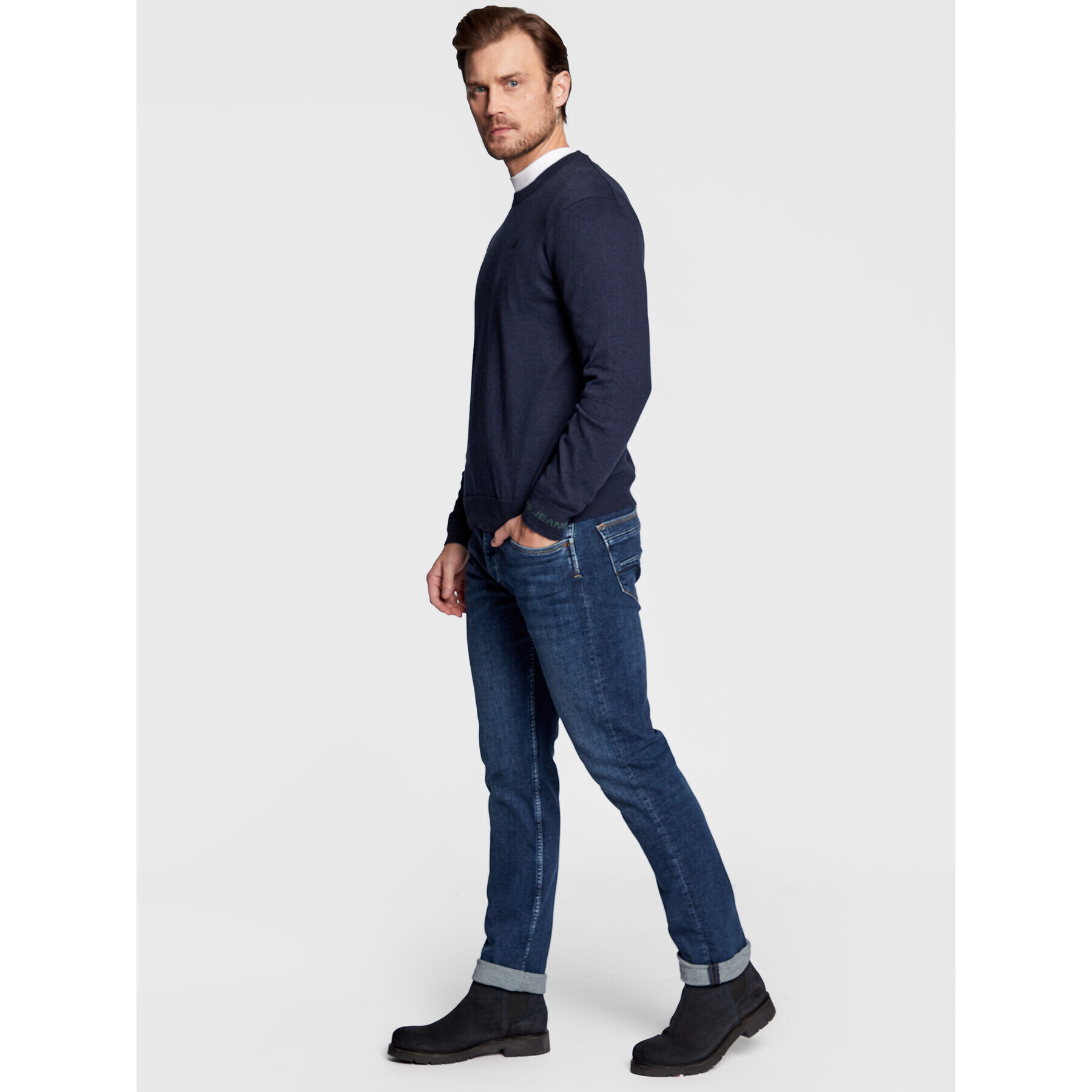 Pepe Jeans Дънки Spike PM206325 Син Regular Fit - Pepit.bg