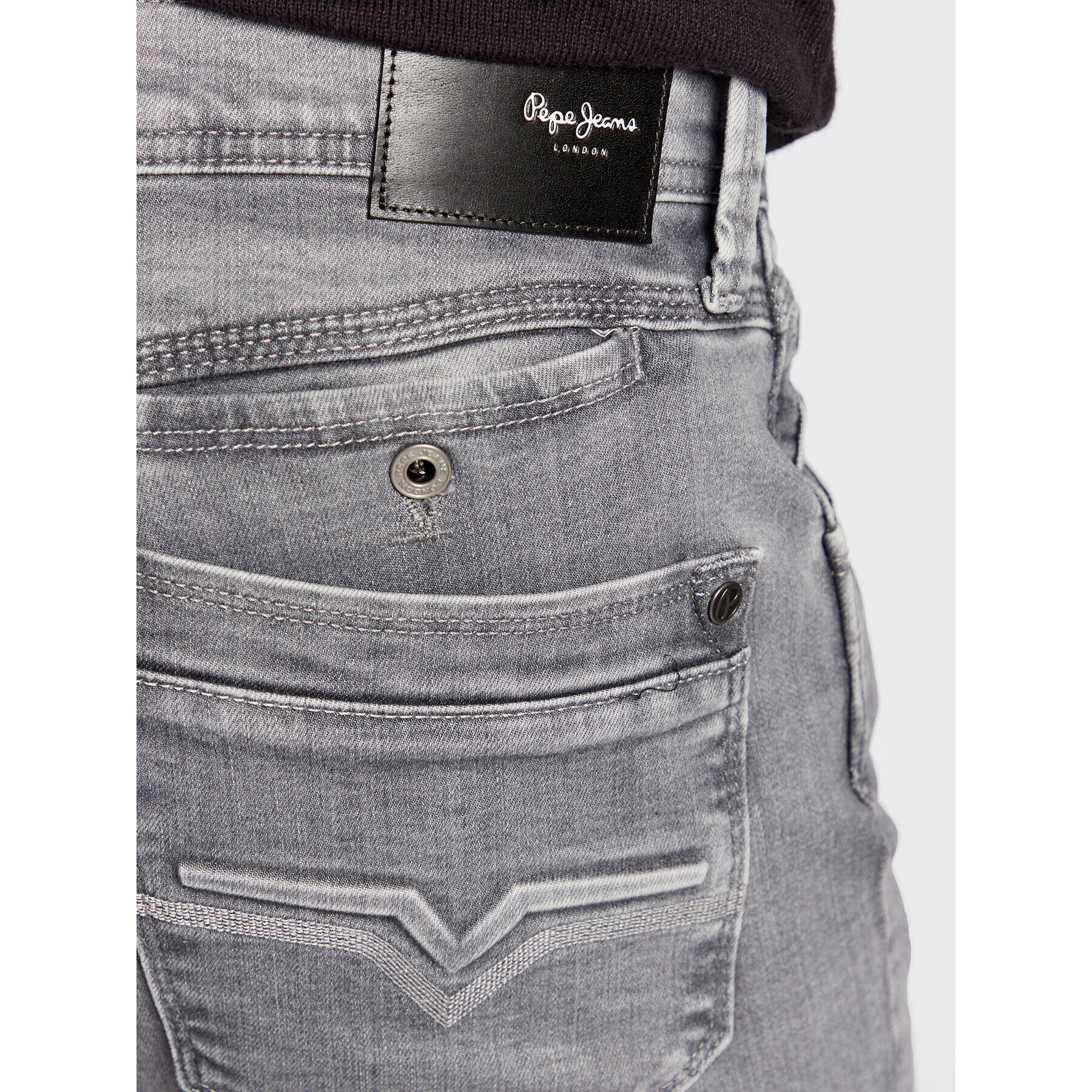 Pepe Jeans Дънки Spike PM206325 Сив Regular Fit - Pepit.bg