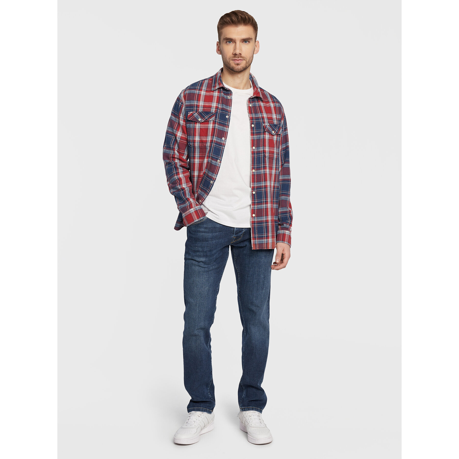 Pepe Jeans Дънки Spike PM206325 Тъмносин Regular Fit - Pepit.bg