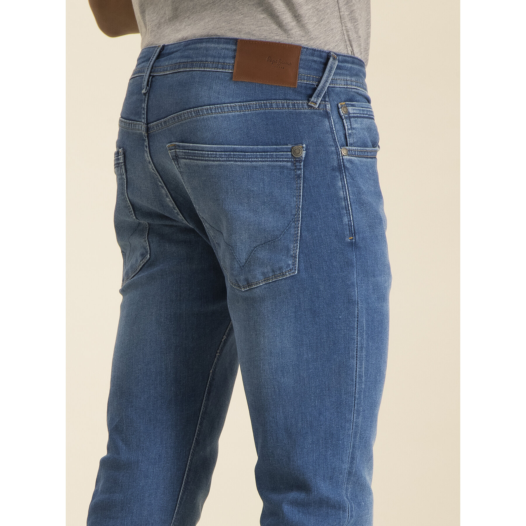 Pepe Jeans Дънки Stanley PM201705 Син Slim Fit - Pepit.bg