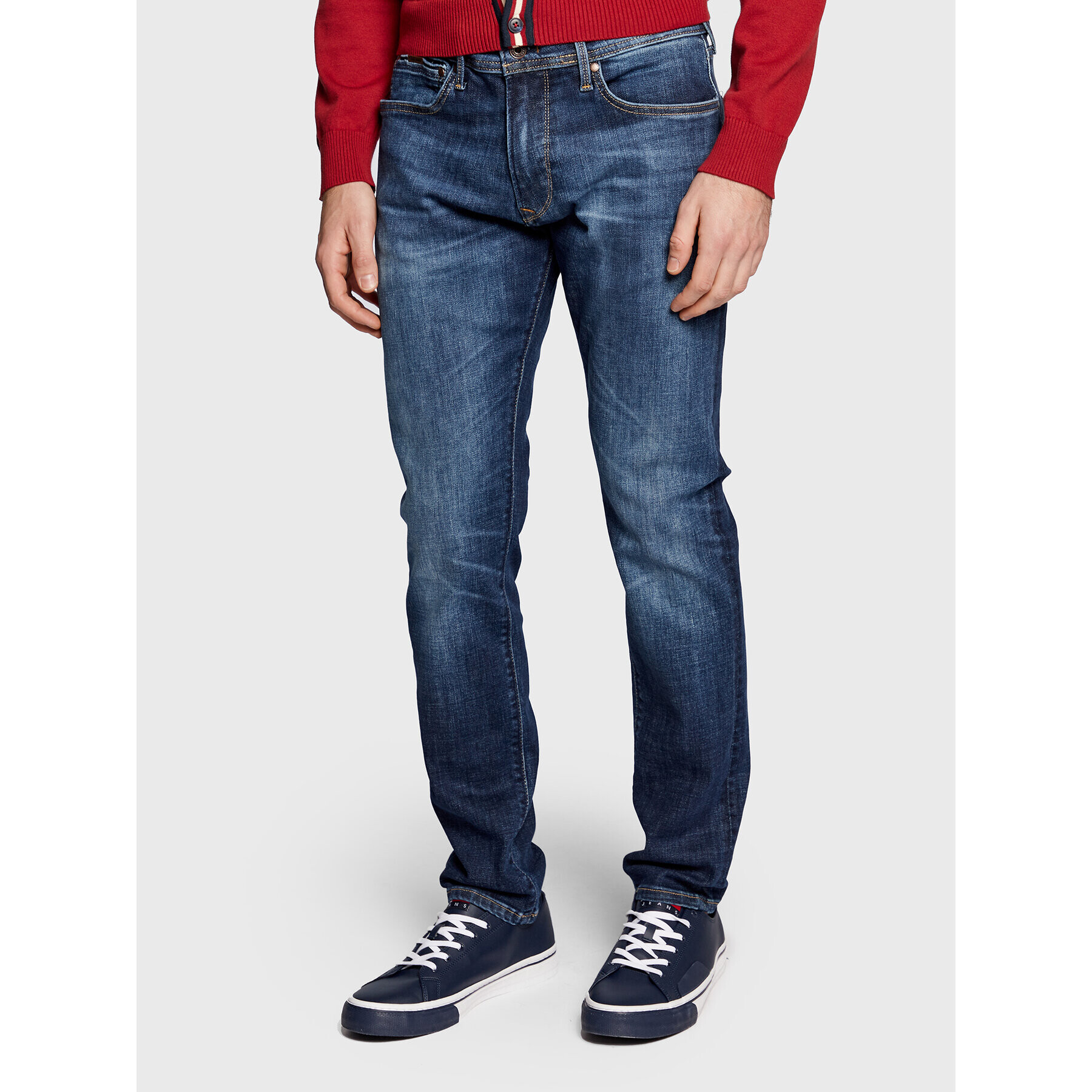 Pepe Jeans Дънки Stanley PM206326 Син Taper Fit - Pepit.bg