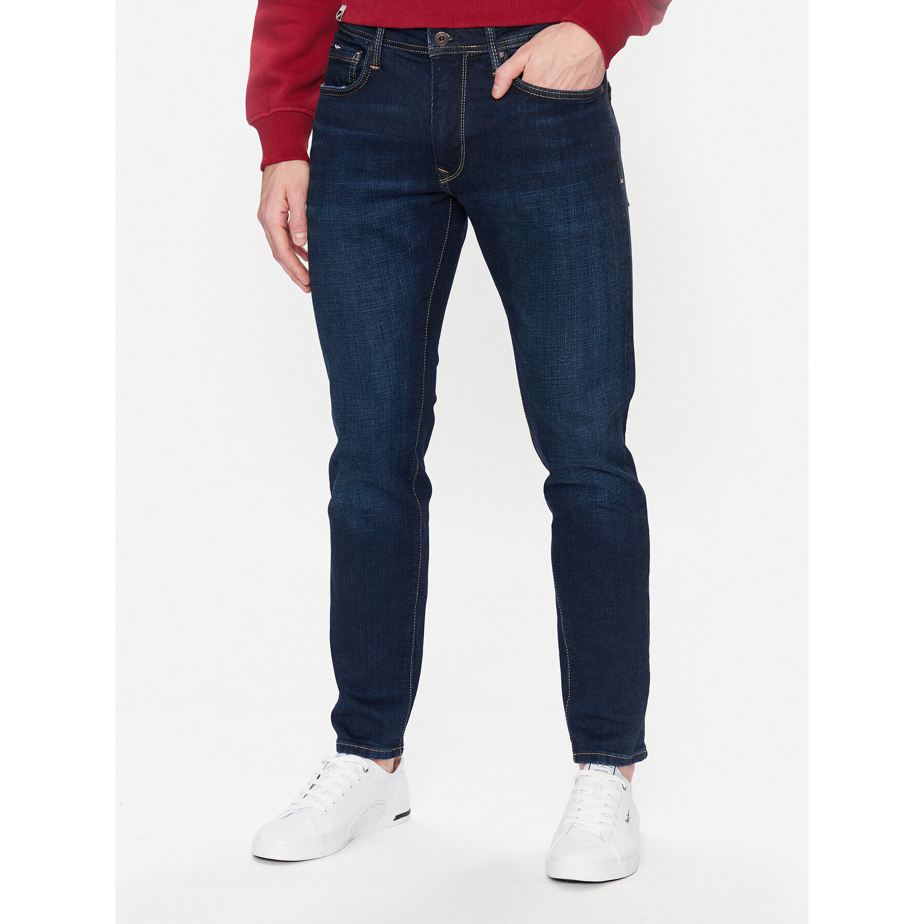 Pepe Jeans Дънки Stanley PM206326 Син Taper Fit - Pepit.bg