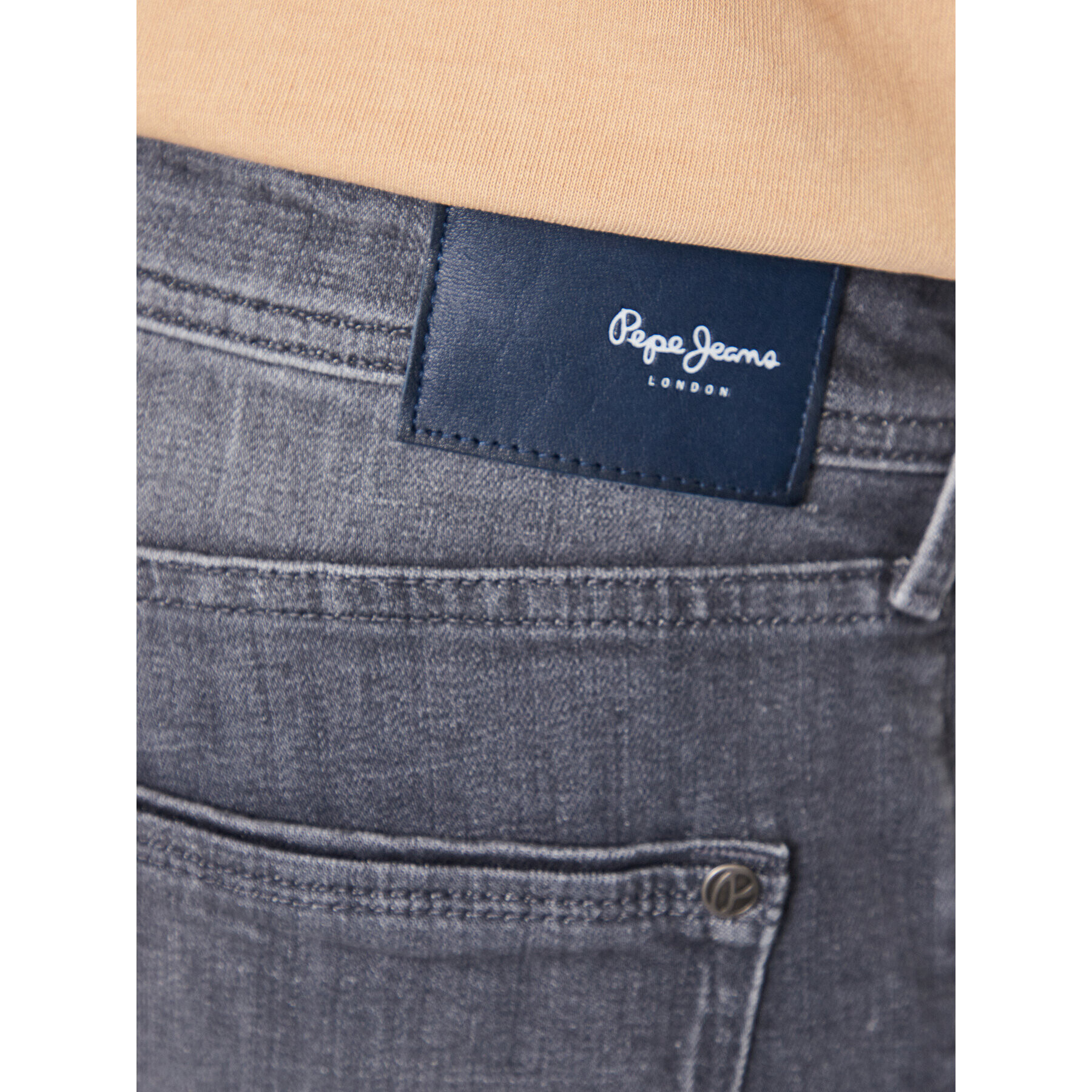 Pepe Jeans Дънки Stanley PM206326 Сив Taper Fit - Pepit.bg