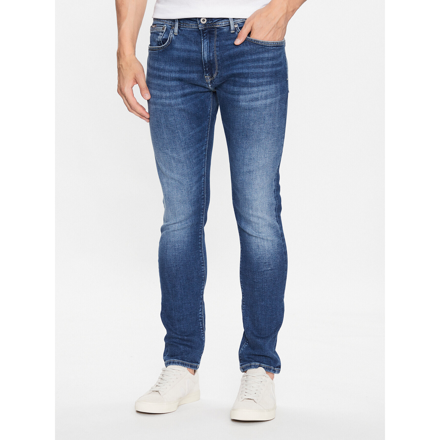 Pepe Jeans Дънки Stanley PM206326HS6 Син Tapered Fit - Pepit.bg