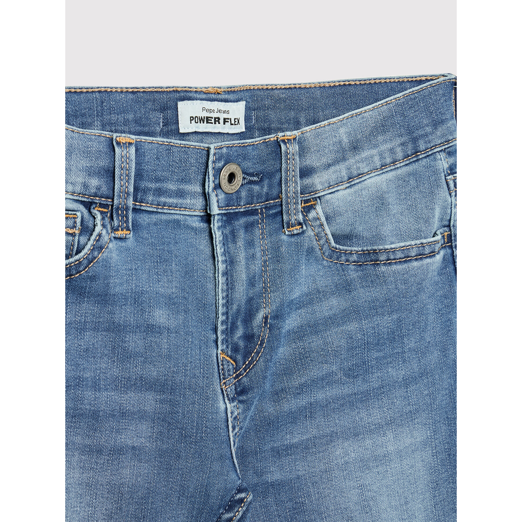 Pepe Jeans Дънки Teo PB201842 Син Super Skinny Fit - Pepit.bg