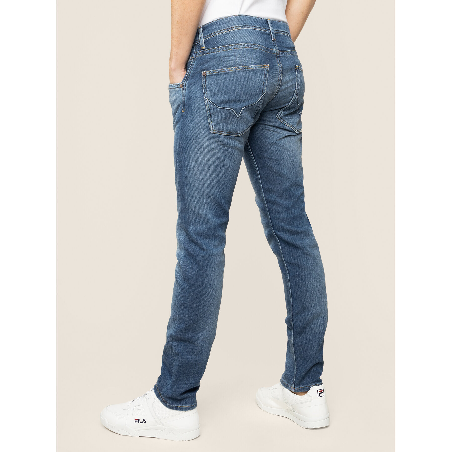 Pepe Jeans Дънки Track PM201100 Тъмносин Regular Fit - Pepit.bg
