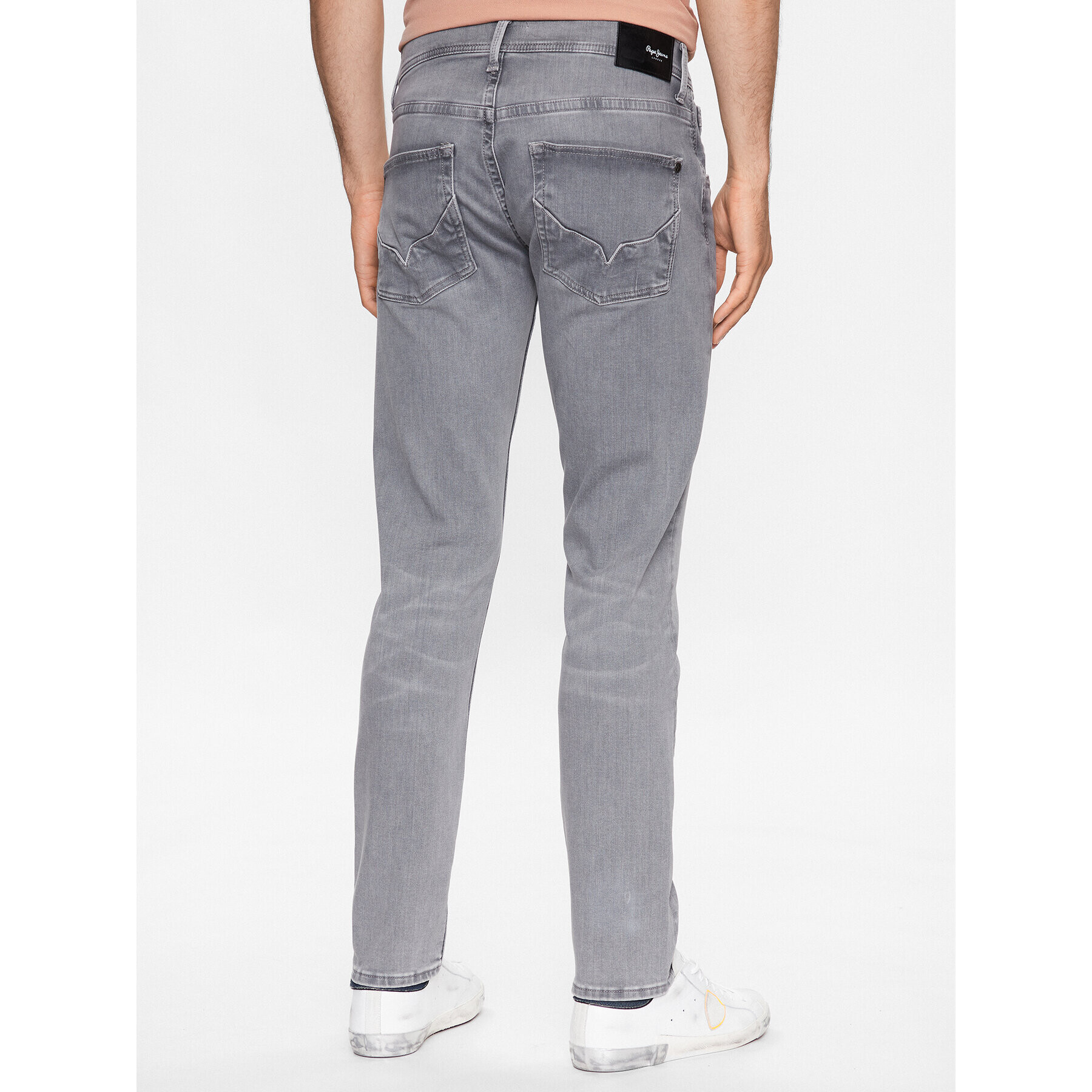 Pepe Jeans Дънки Track PM206328 Сив Regular Fit - Pepit.bg