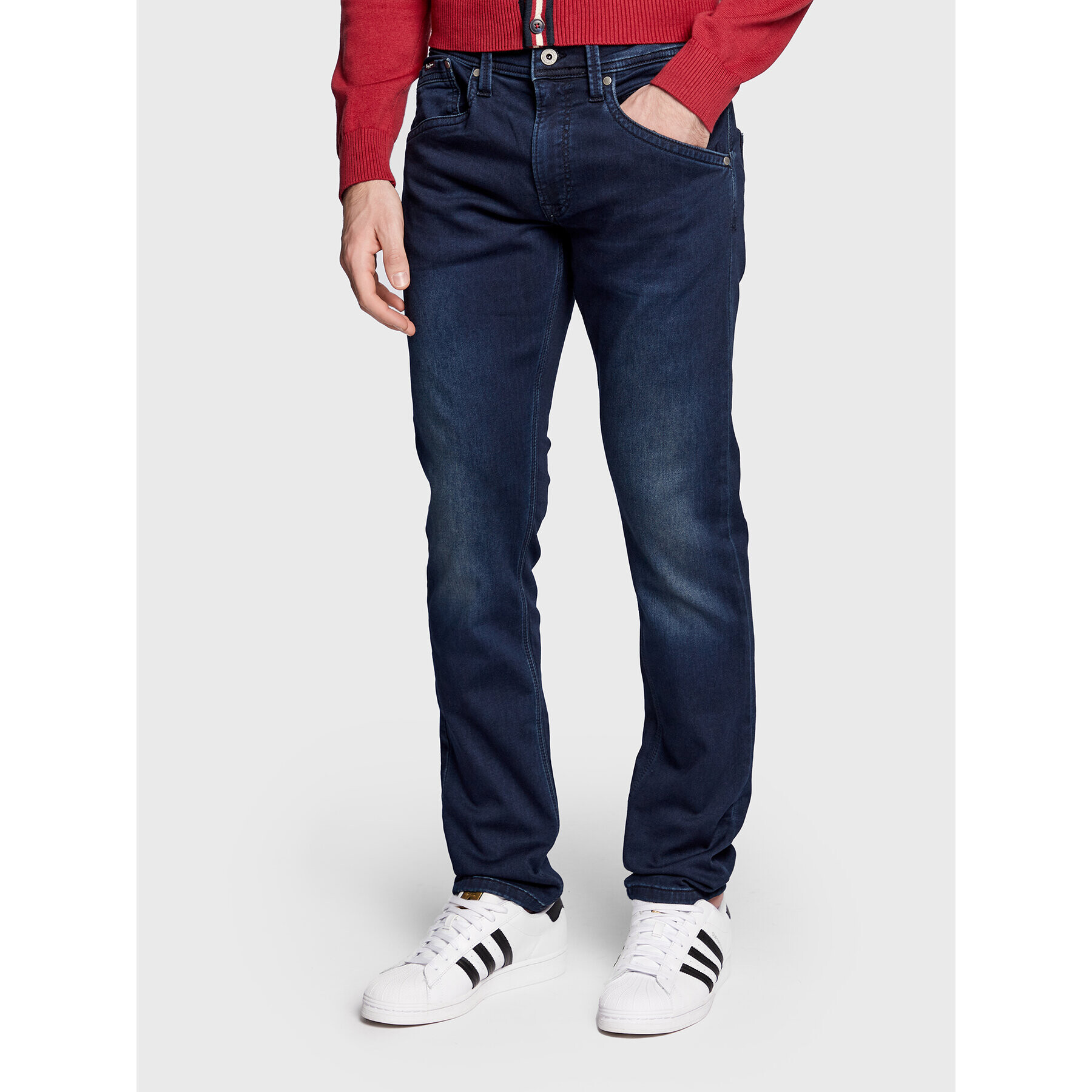 Pepe Jeans Дънки Track PM206328 Тъмносин Regular Fit - Pepit.bg