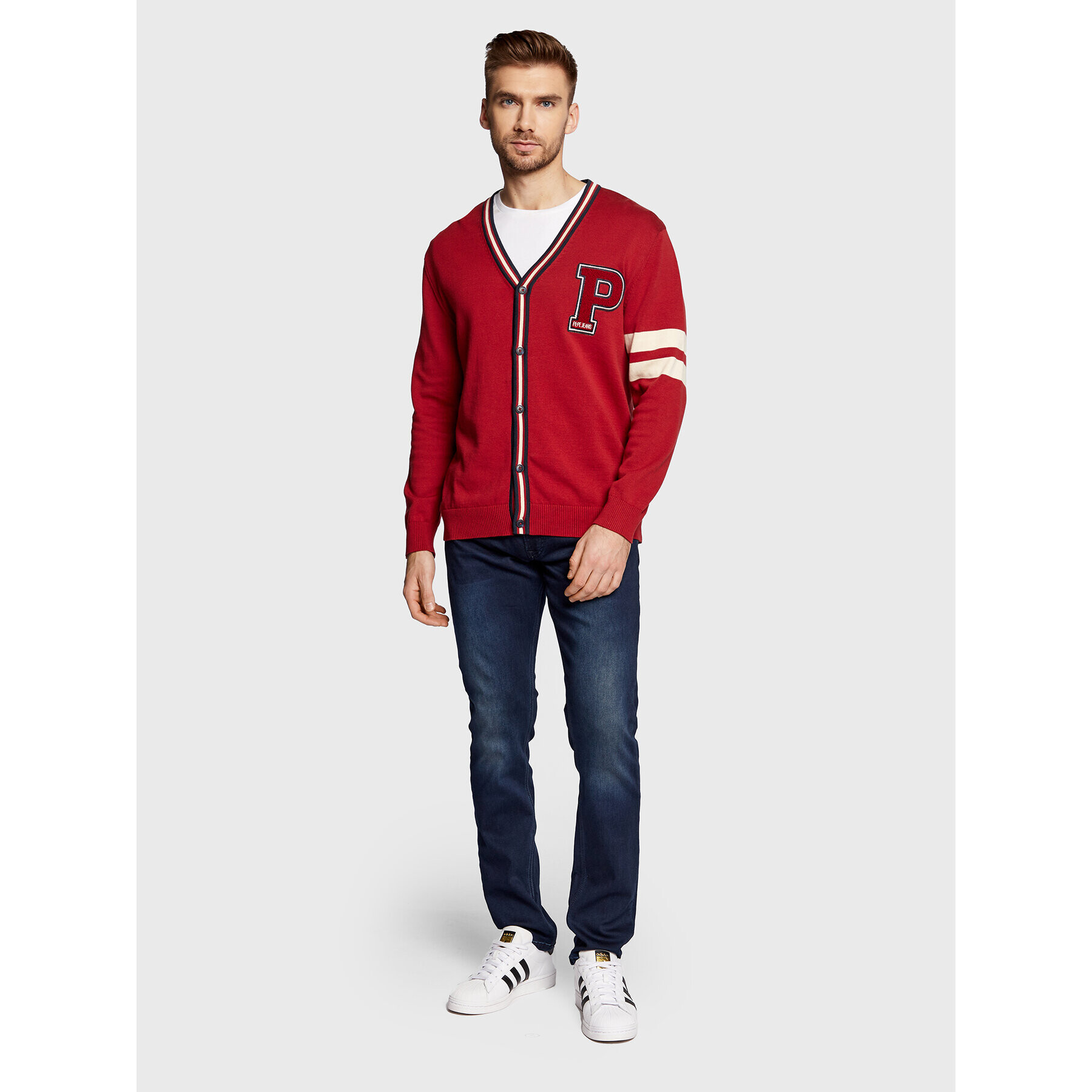 Pepe Jeans Дънки Track PM206328 Тъмносин Regular Fit - Pepit.bg