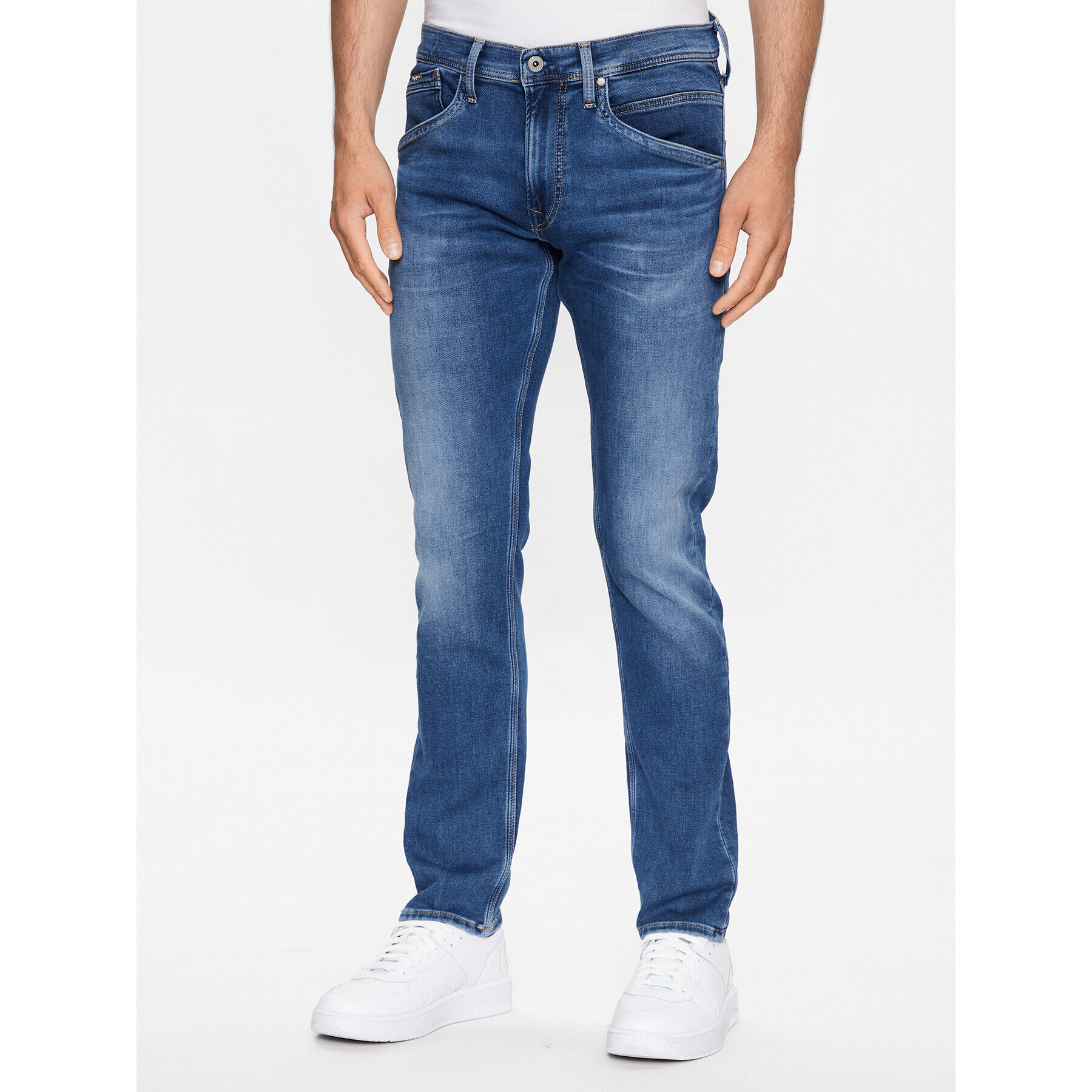 Pepe Jeans Дънки Track PM206328 Тъмносин Regular Fit - Pepit.bg