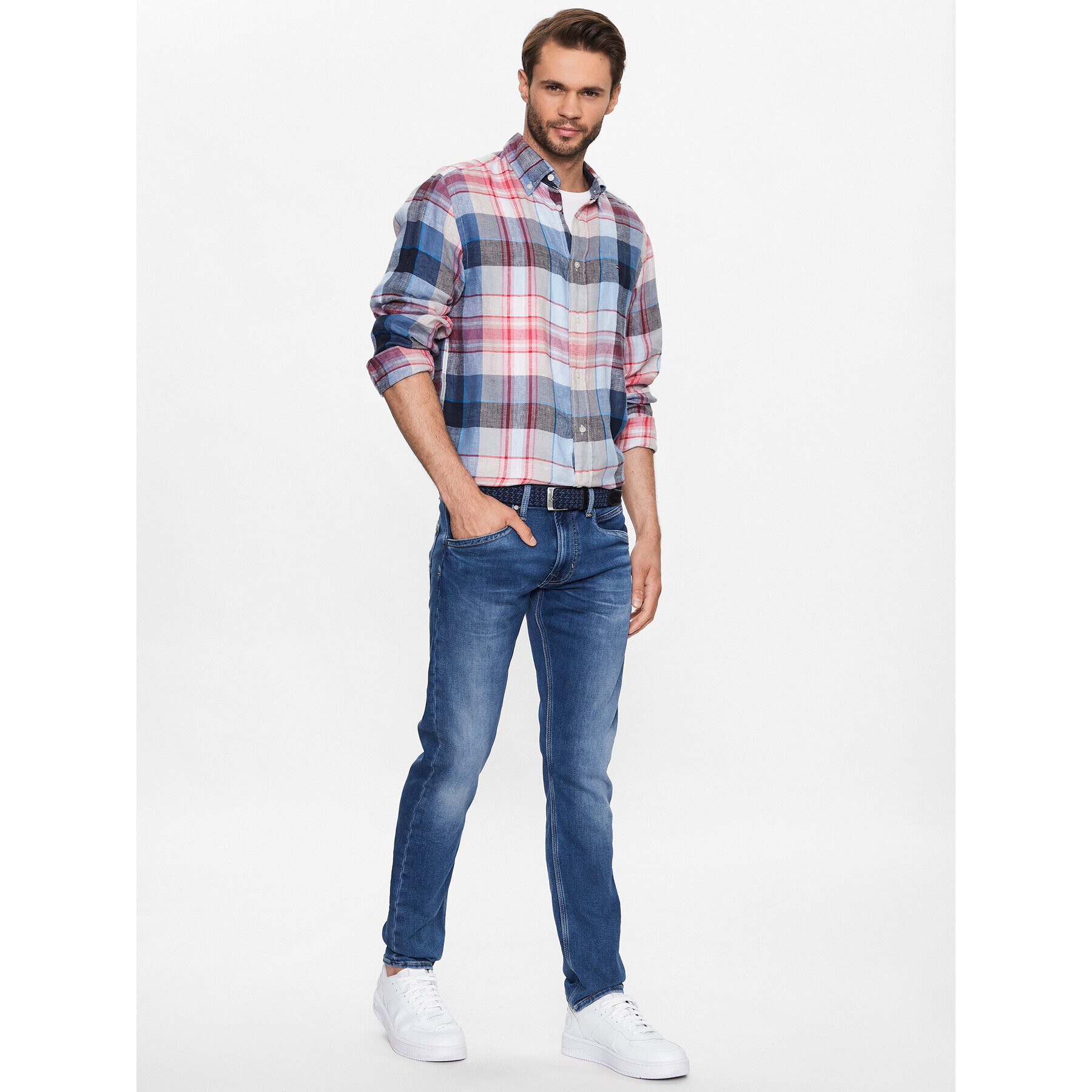 Pepe Jeans Дънки Track PM206328 Тъмносин Regular Fit - Pepit.bg