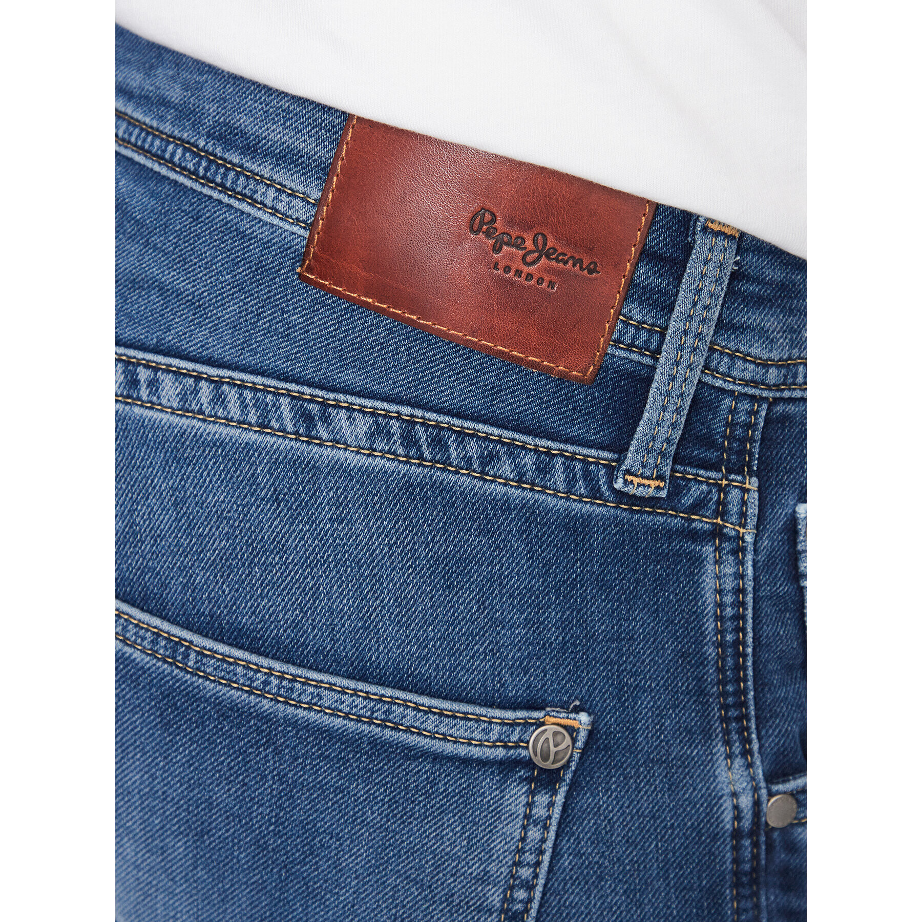 Pepe Jeans Дънки Track PM206328 Тъмносин Regular Fit - Pepit.bg