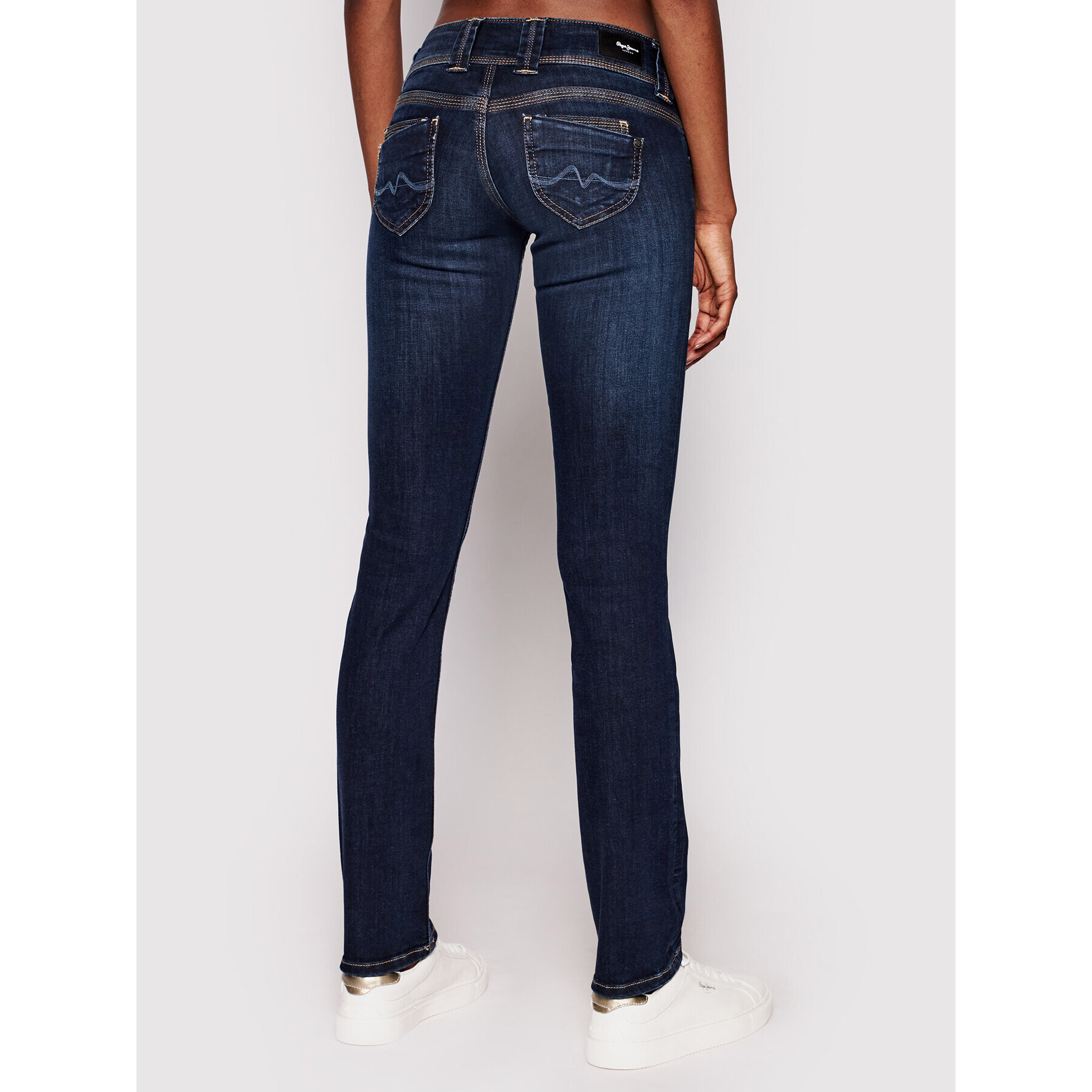 Pepe Jeans Дънки Venus PL200029 Тъмносин Straight Fit - Pepit.bg