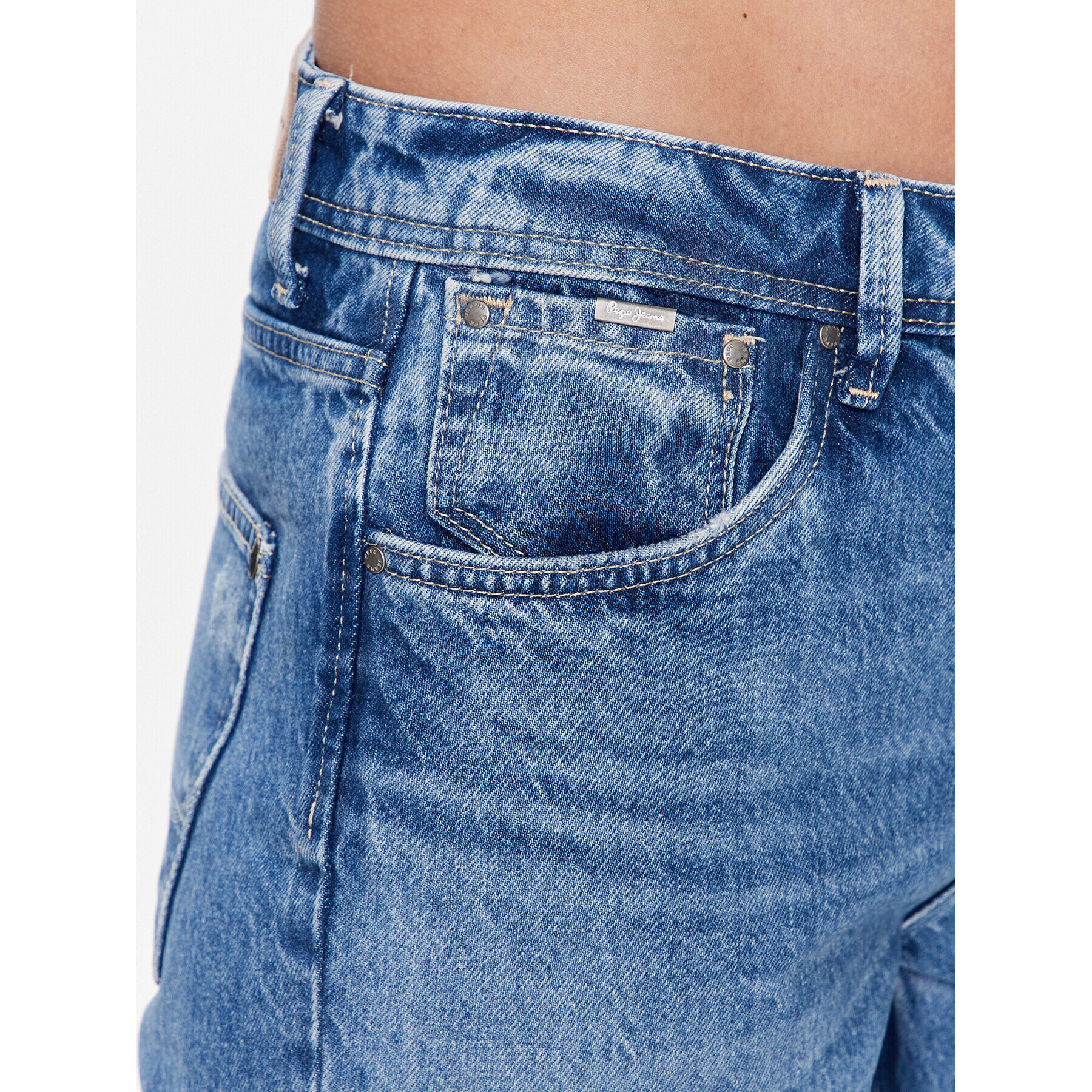 Pepe Jeans Дънки Violet PL204176VT2 Син Relaxed Fit - Pepit.bg