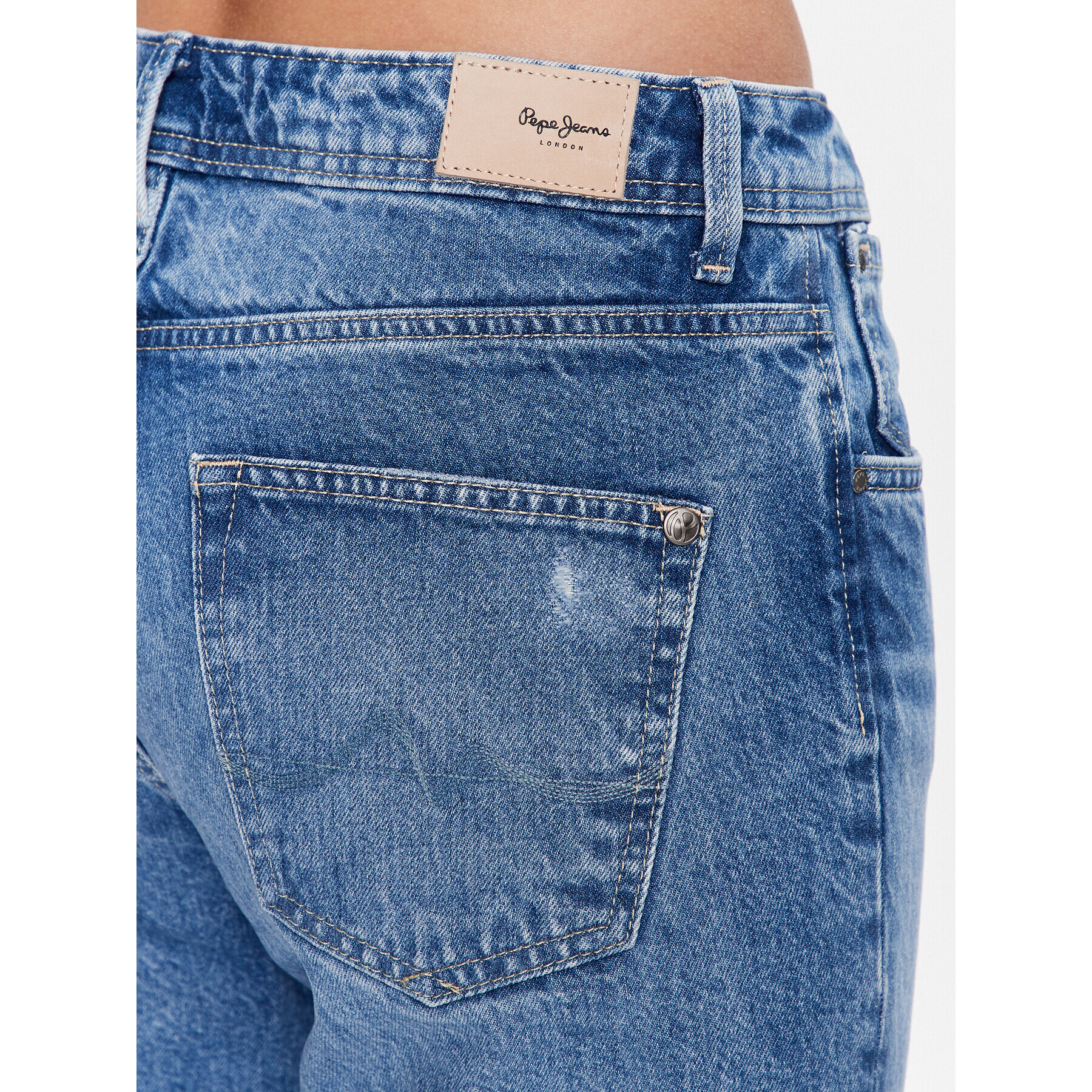 Pepe Jeans Дънки Violet PL204176VT2 Син Relaxed Fit - Pepit.bg