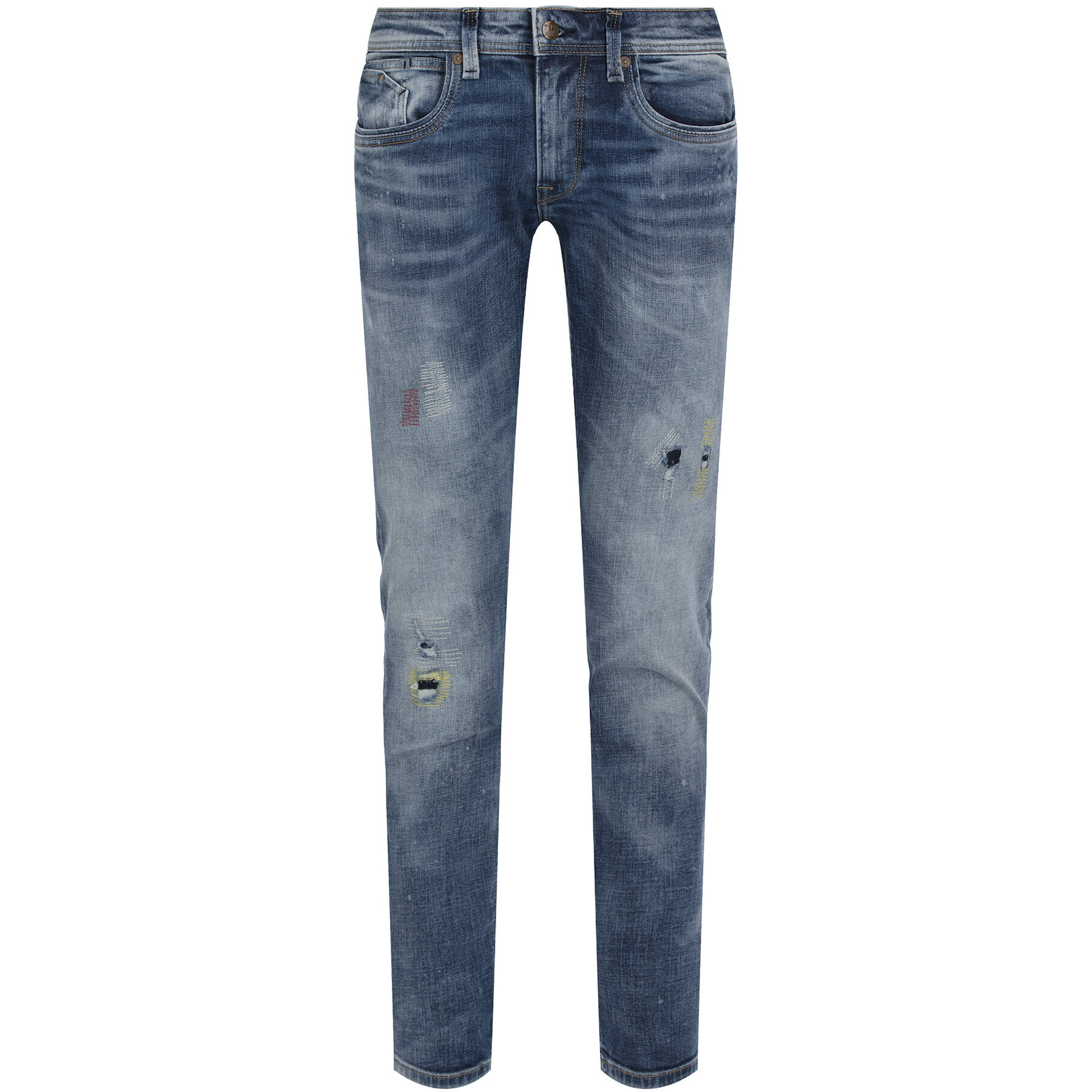 Pepe Jeans Дънки Zinc Strom PM205207 Тъмносин Regular Fit - Pepit.bg