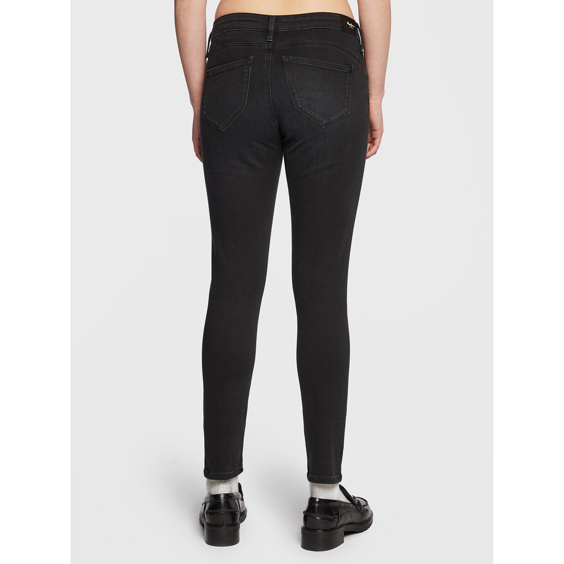 Pepe Jeans Дънки Zoe PL204177 Черен Skinny Fit - Pepit.bg