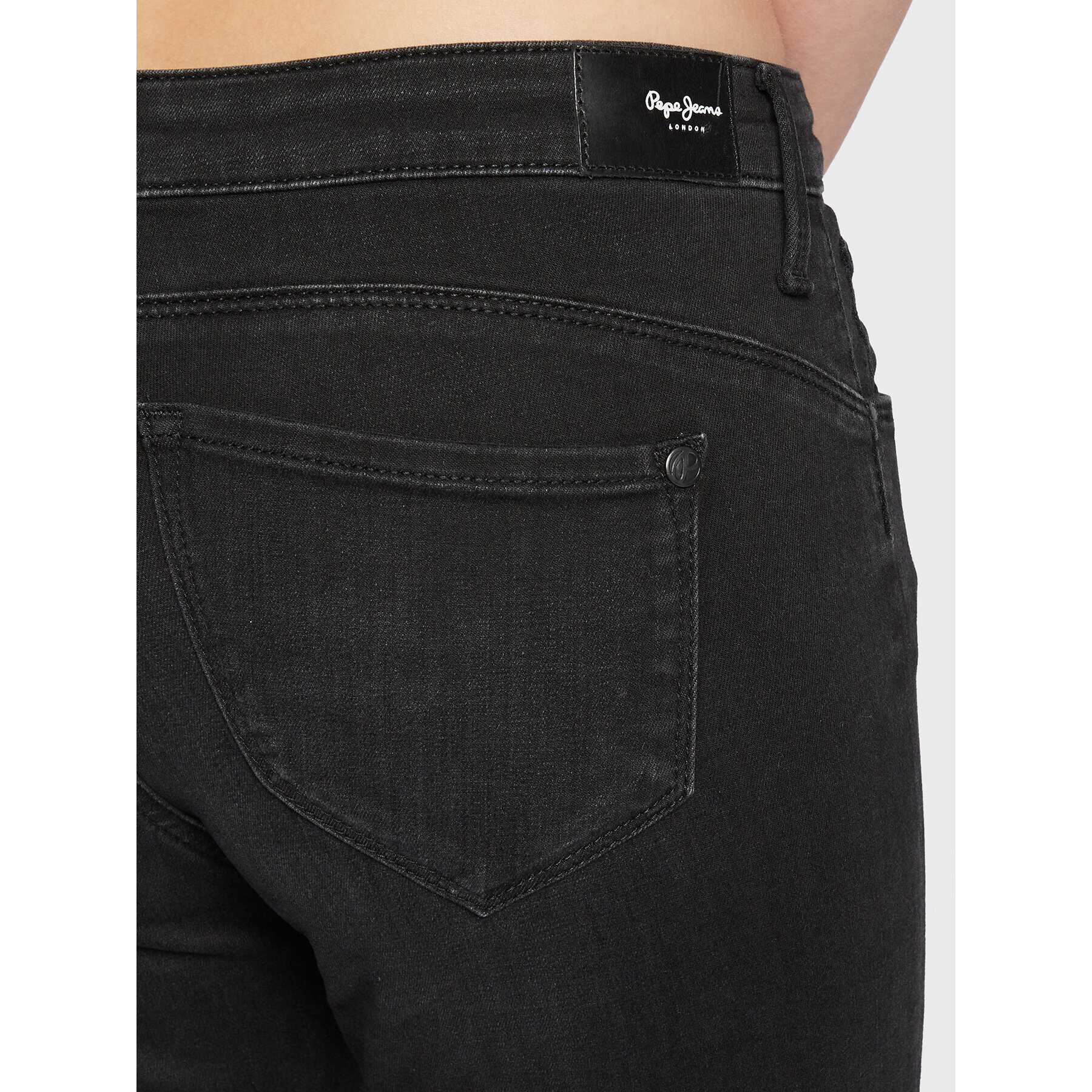 Pepe Jeans Дънки Zoe PL204177 Черен Skinny Fit - Pepit.bg