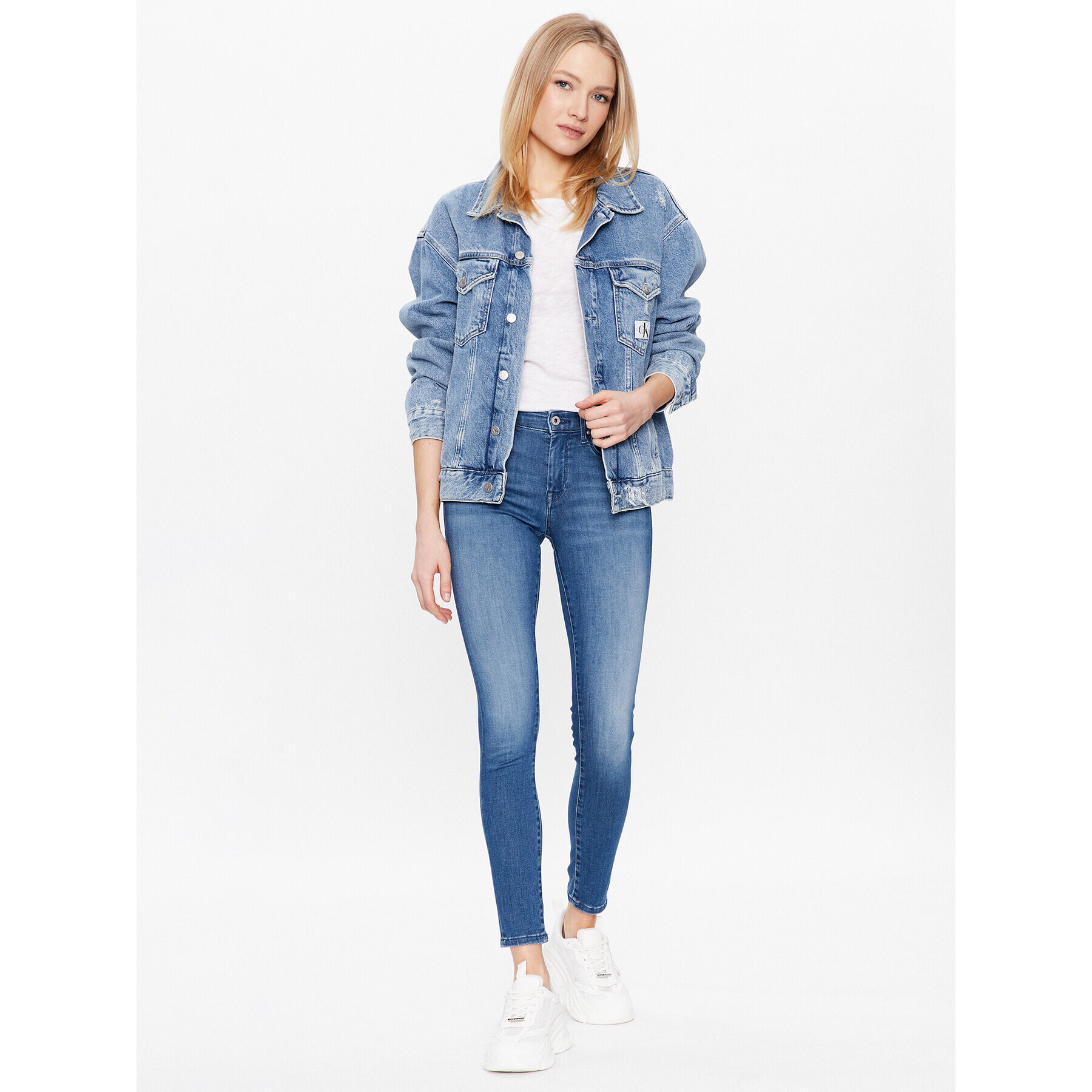 Pepe Jeans Дънки Zoe PL204177 Син Skinny Fit - Pepit.bg