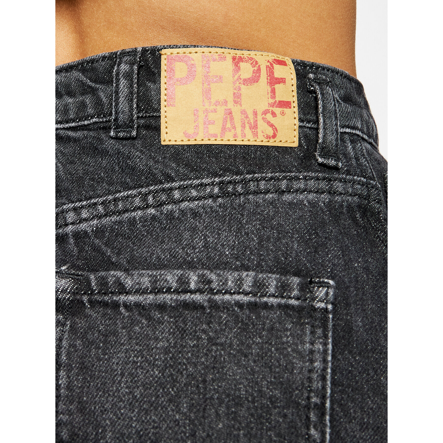 Pepe Jeans Дънкова пола ARCHIVE Rachel PL900915 Черен Regular Fit - Pepit.bg