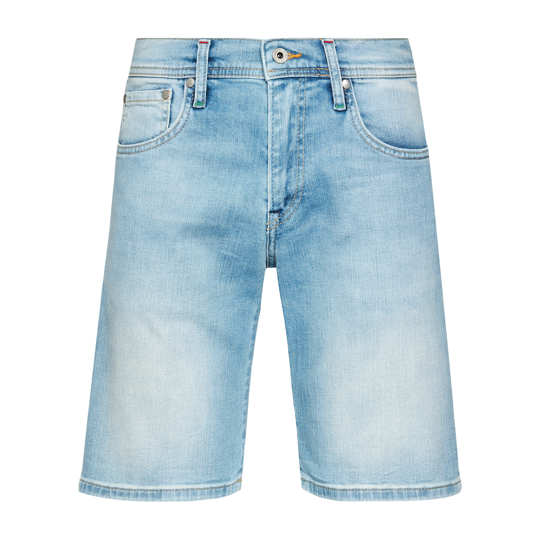 Pepe Jeans Дънкови шорти Cane Pride PM800795 Син Slim Fit - Pepit.bg