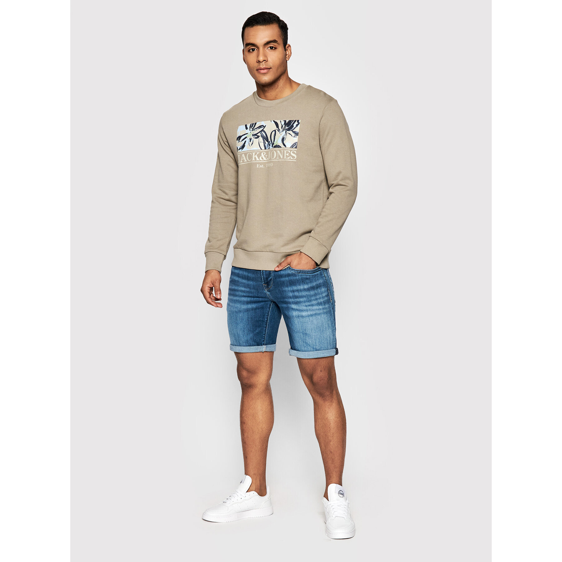 Pepe Jeans Дънкови шорти Hatch PM800937 Тъмносин Slim Fit - Pepit.bg