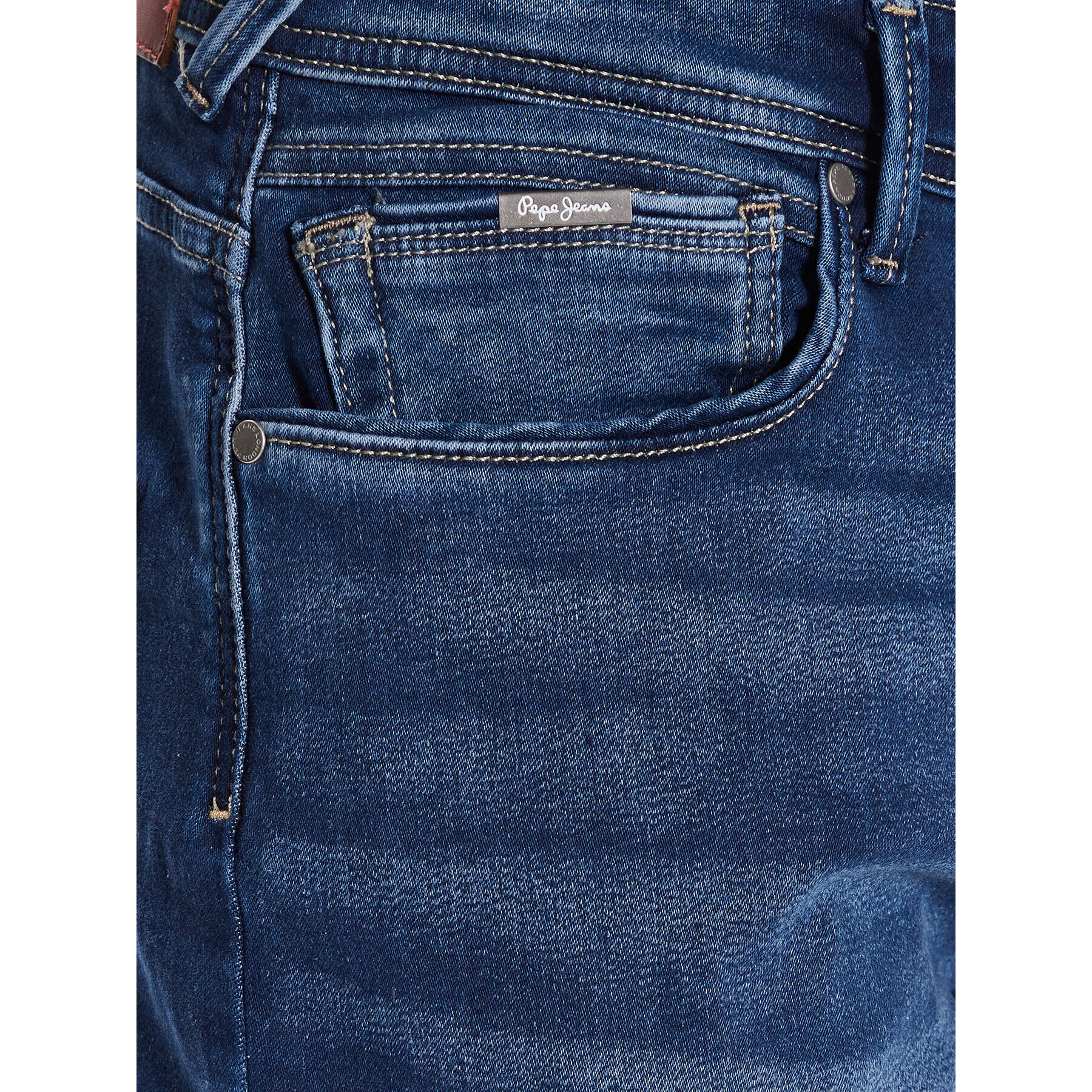 Pepe Jeans Дънкови шорти Jack Short PM801022CQ8 Син Regular Fit - Pepit.bg