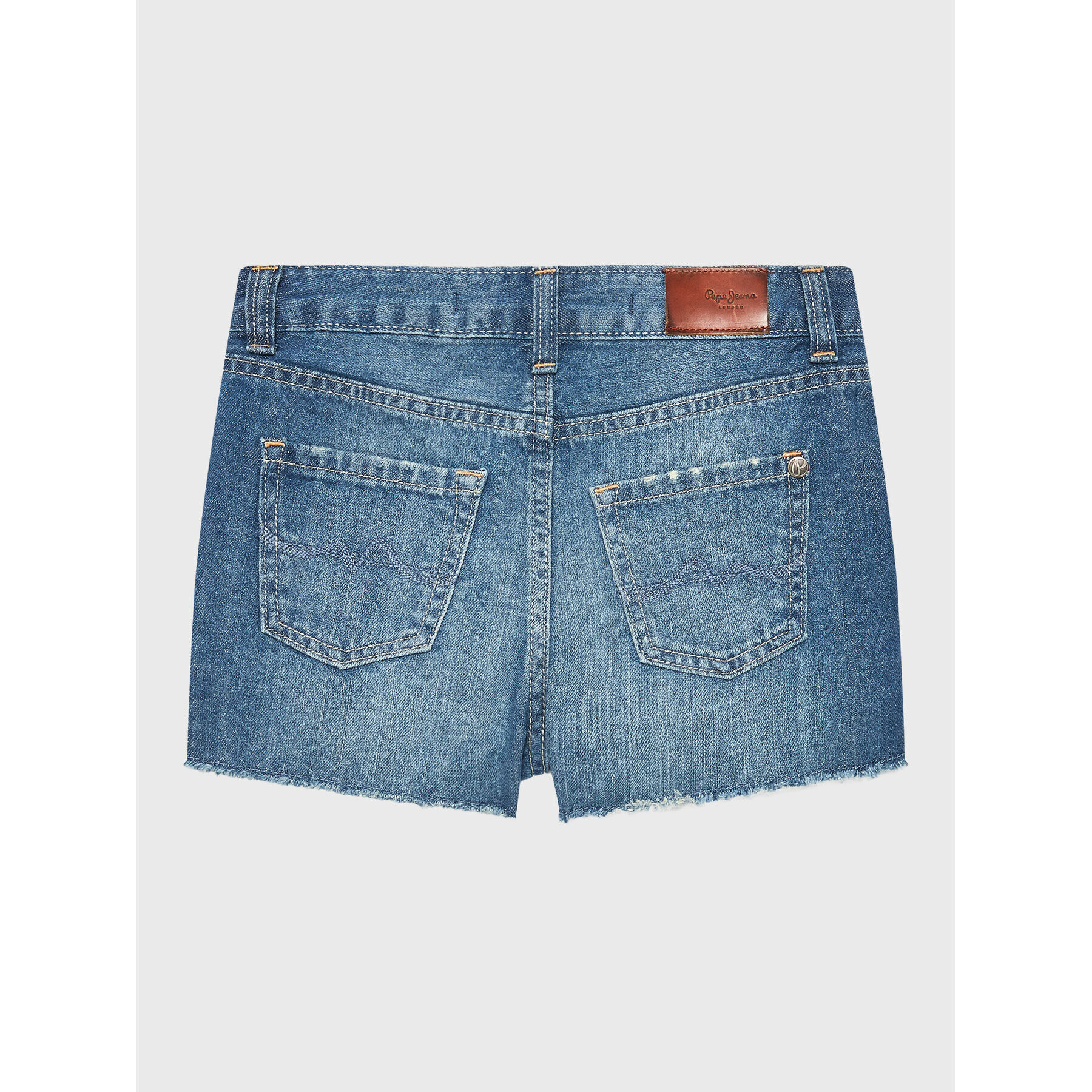 Pepe Jeans Дънкови шорти Patty Short PG800783MR1 Син Regular Fit - Pepit.bg