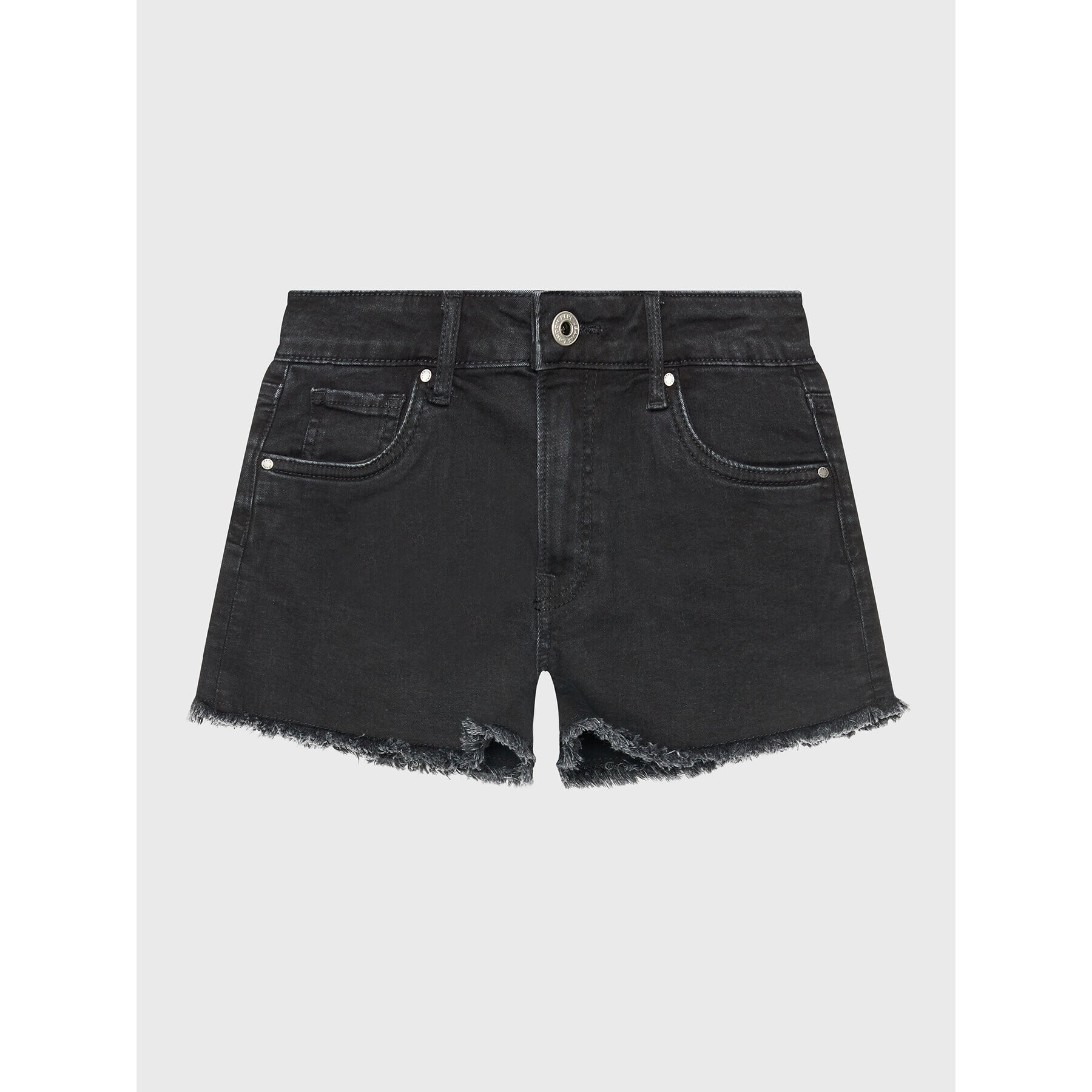 Pepe Jeans Дънкови шорти Patty Short PG800783XR0 Черен Regular Fit - Pepit.bg