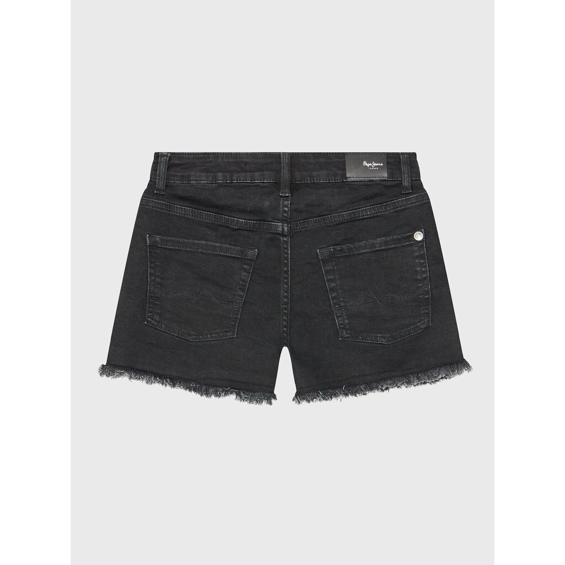 Pepe Jeans Дънкови шорти Patty Short PG800783XR0 Черен Regular Fit - Pepit.bg