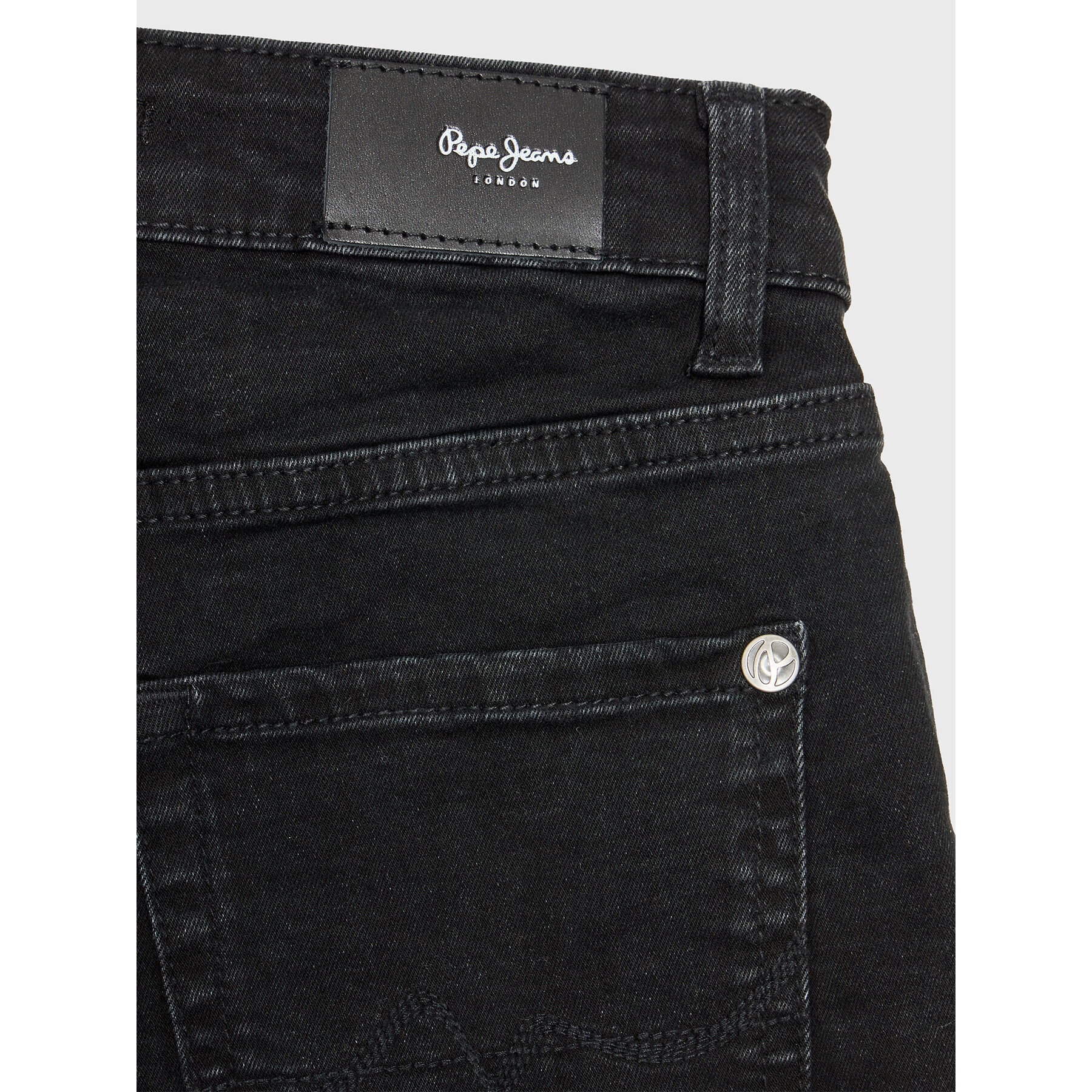 Pepe Jeans Дънкови шорти Patty Short PG800783XR0 Черен Regular Fit - Pepit.bg