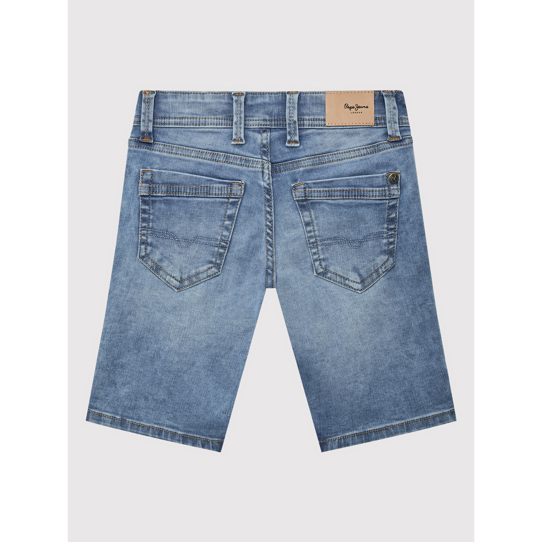 Pepe Jeans Дънкови шорти PB800692ML2 Син Slim Fit - Pepit.bg