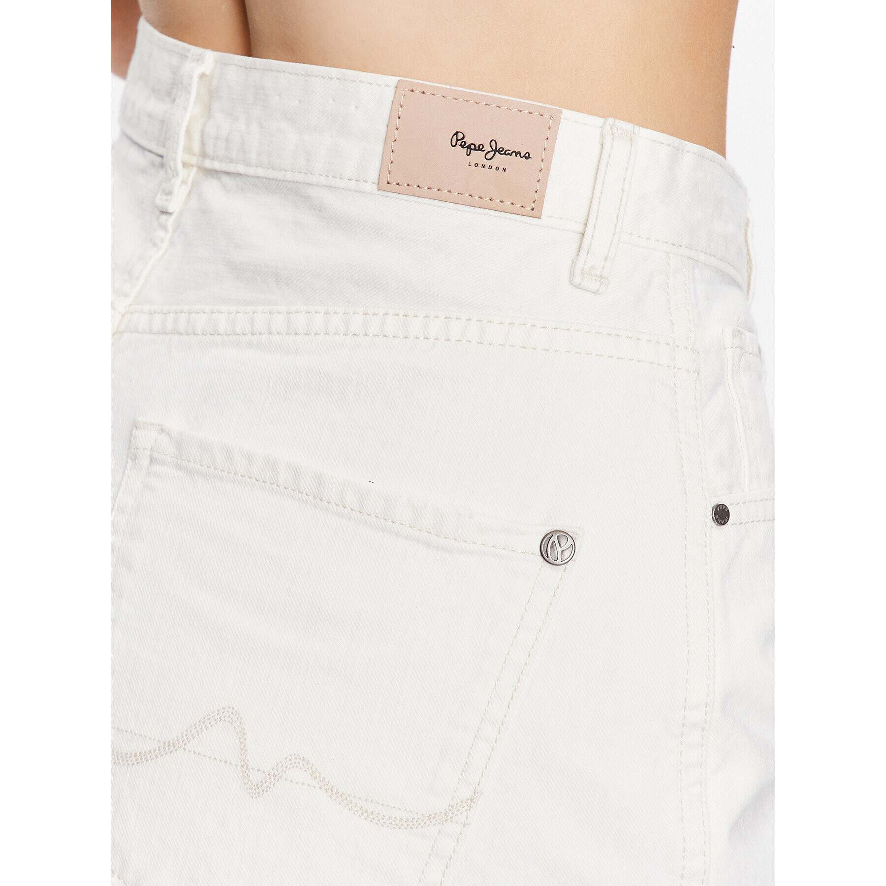 Pepe Jeans Дънкови шорти Rachel Short PL801001TB5 Син Regular Fit - Pepit.bg