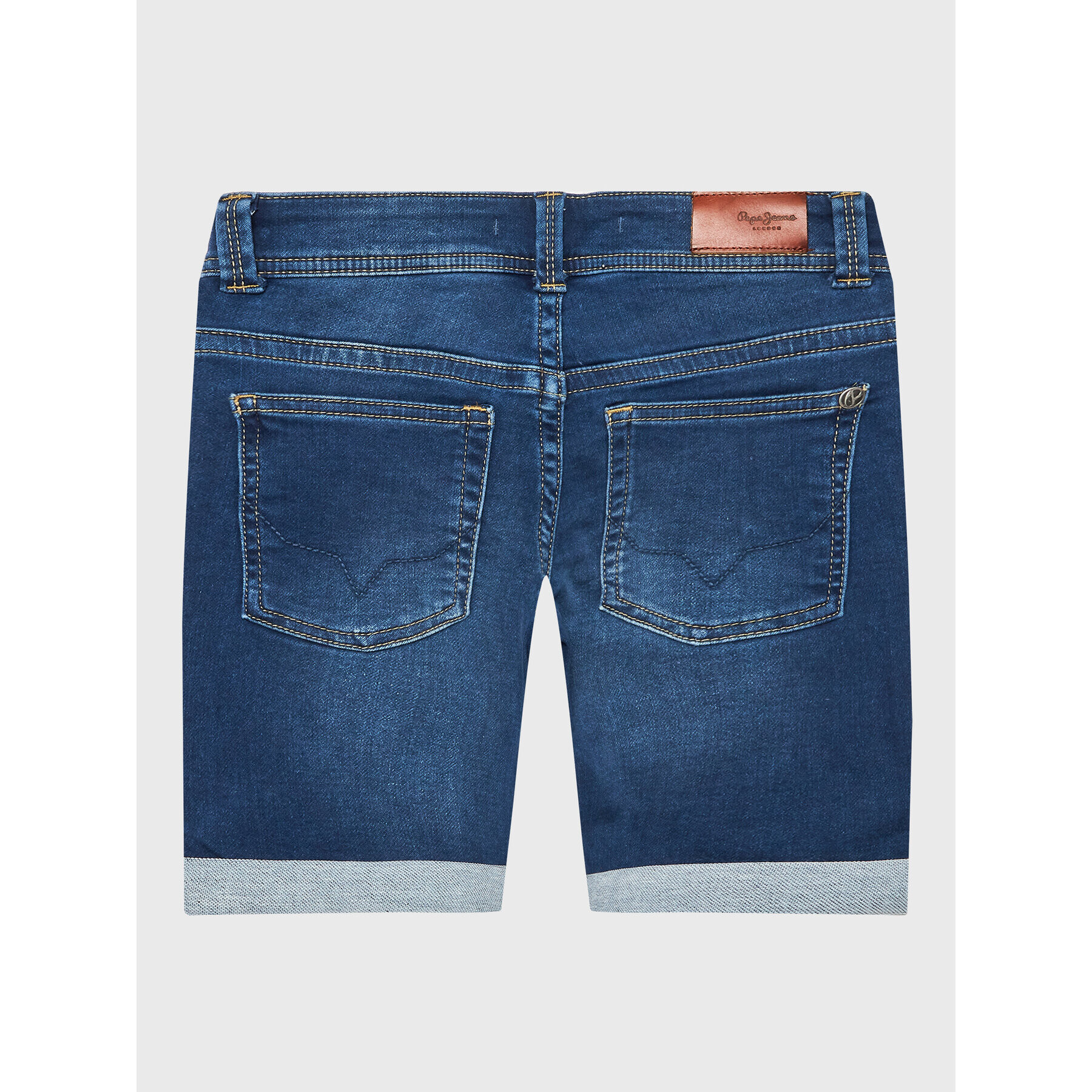 Pepe Jeans Дънкови шорти Tracker Short PB800696JS0 Син Slim Fit - Pepit.bg