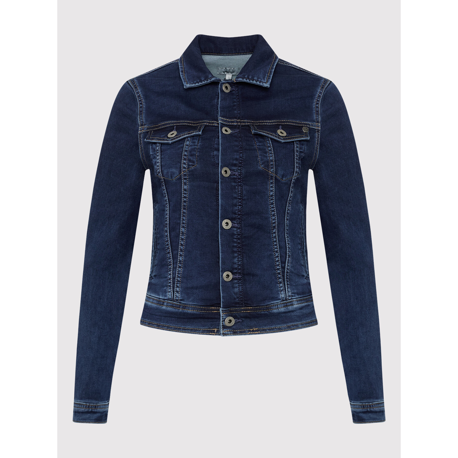 Pepe Jeans Дънково яке GYMDIGO Core PL402052 Тъмносин Regular Fit - Pepit.bg