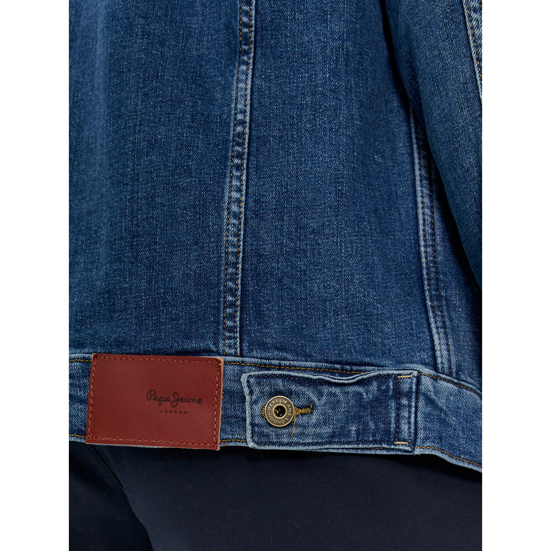 Pepe Jeans Дънково яке Pinners PM402715 Син Regular Fit - Pepit.bg