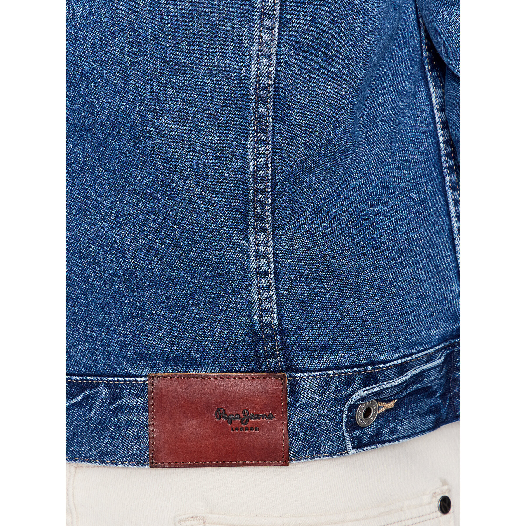 Pepe Jeans Дънково яке PM402628 Син Regular Fit - Pepit.bg