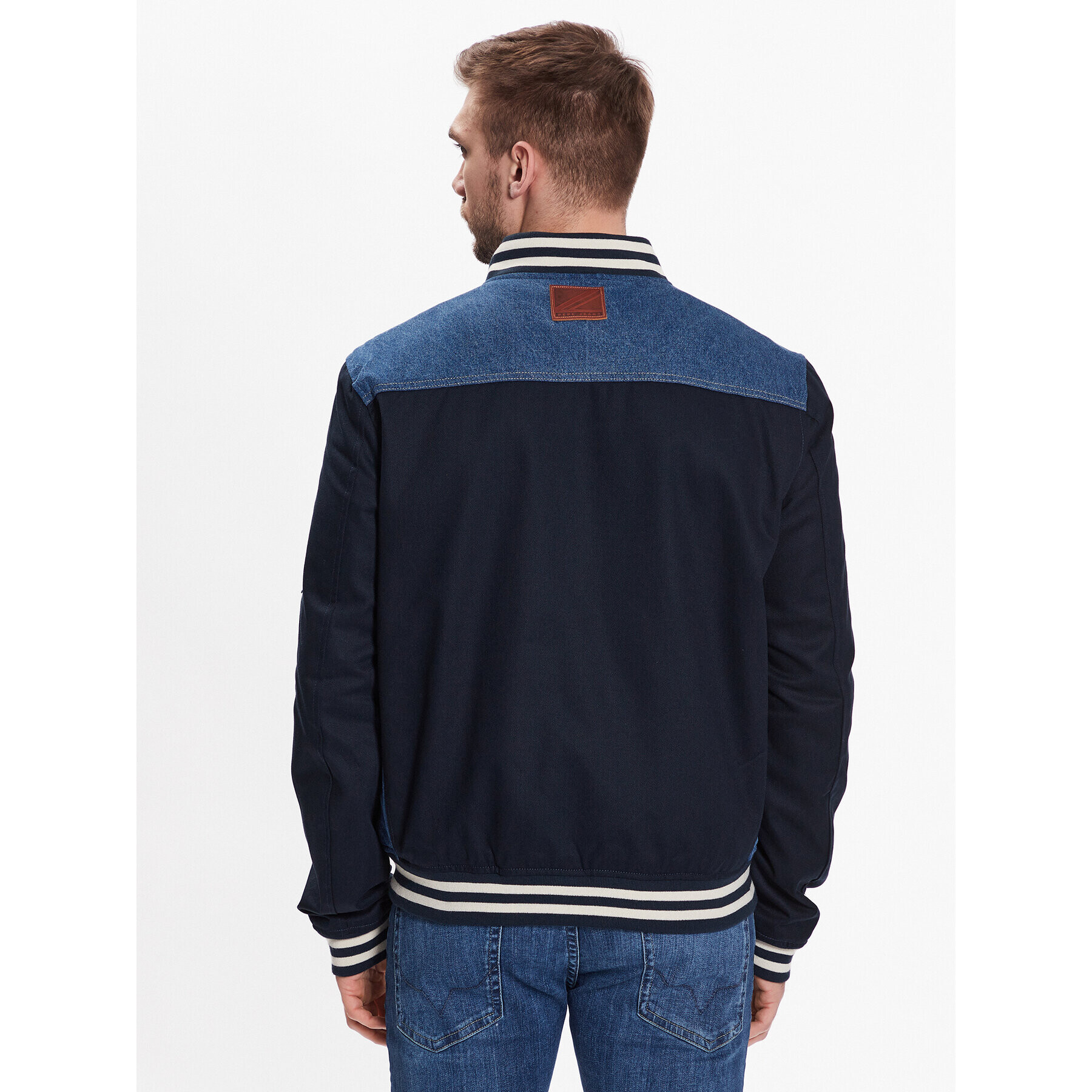 Pepe Jeans Дънково яке Unity PM402714 Син Regular Fit - Pepit.bg