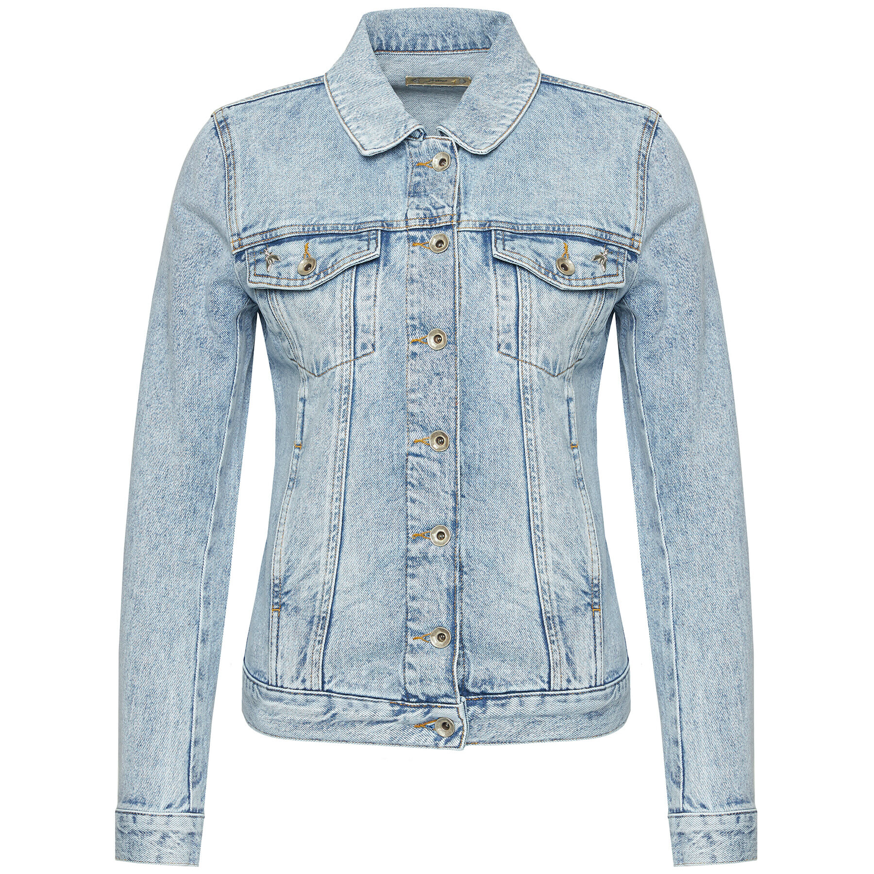 Pepe Jeans Дънково яке 8J0971/A1WZB-C876 Син Regular Fit - Pepit.bg