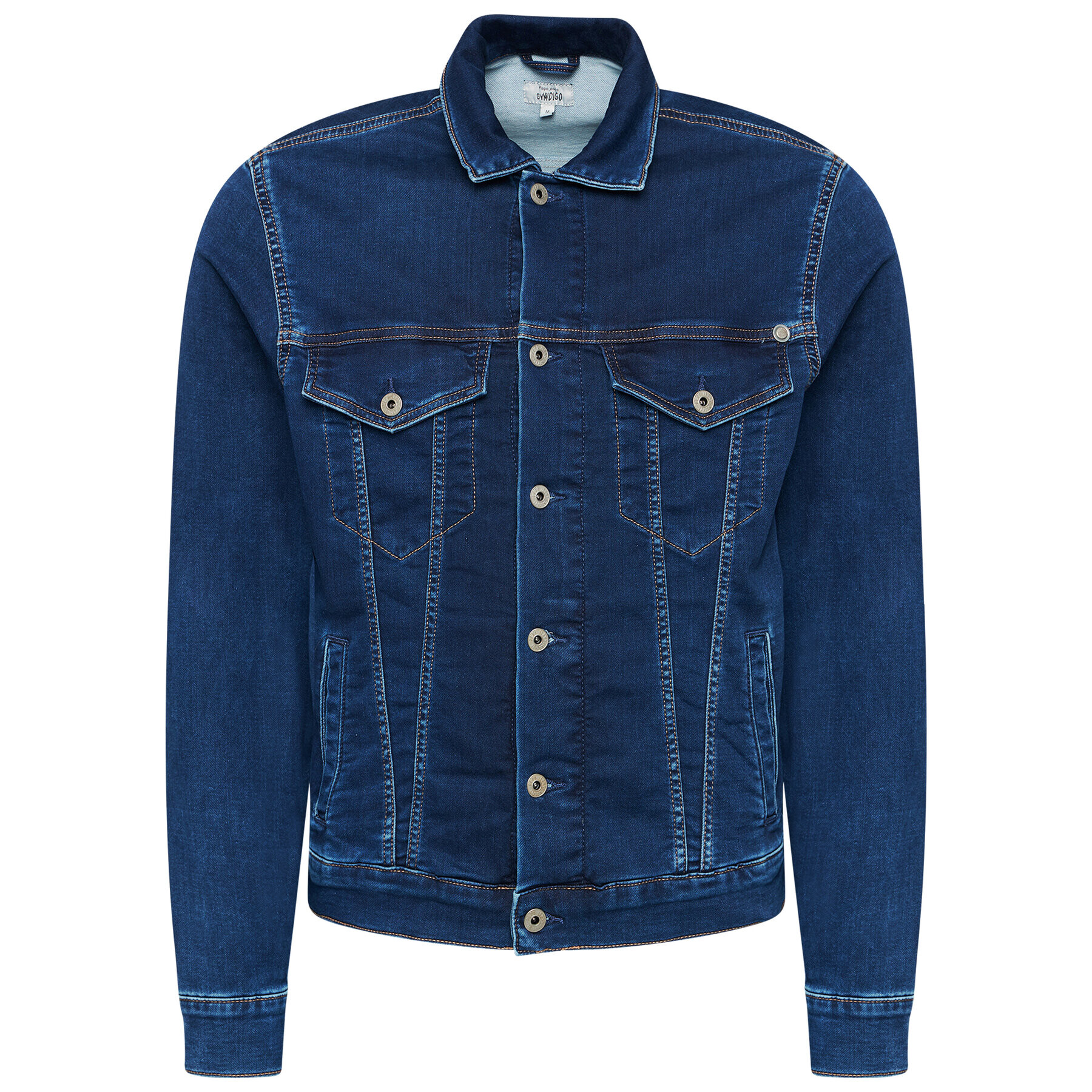 Pepe Jeans Дънково яке GYMDIGO Pinner PM400908 Тъмносин Regular Fit - Pepit.bg