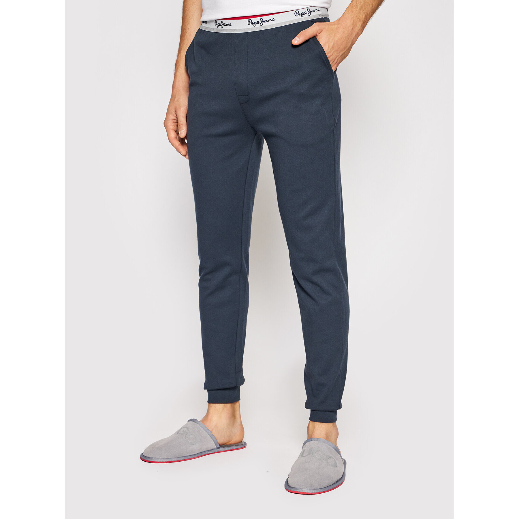 Pepe Jeans Долнище на пижама Tate PMU10764 Тъмносин - Pepit.bg
