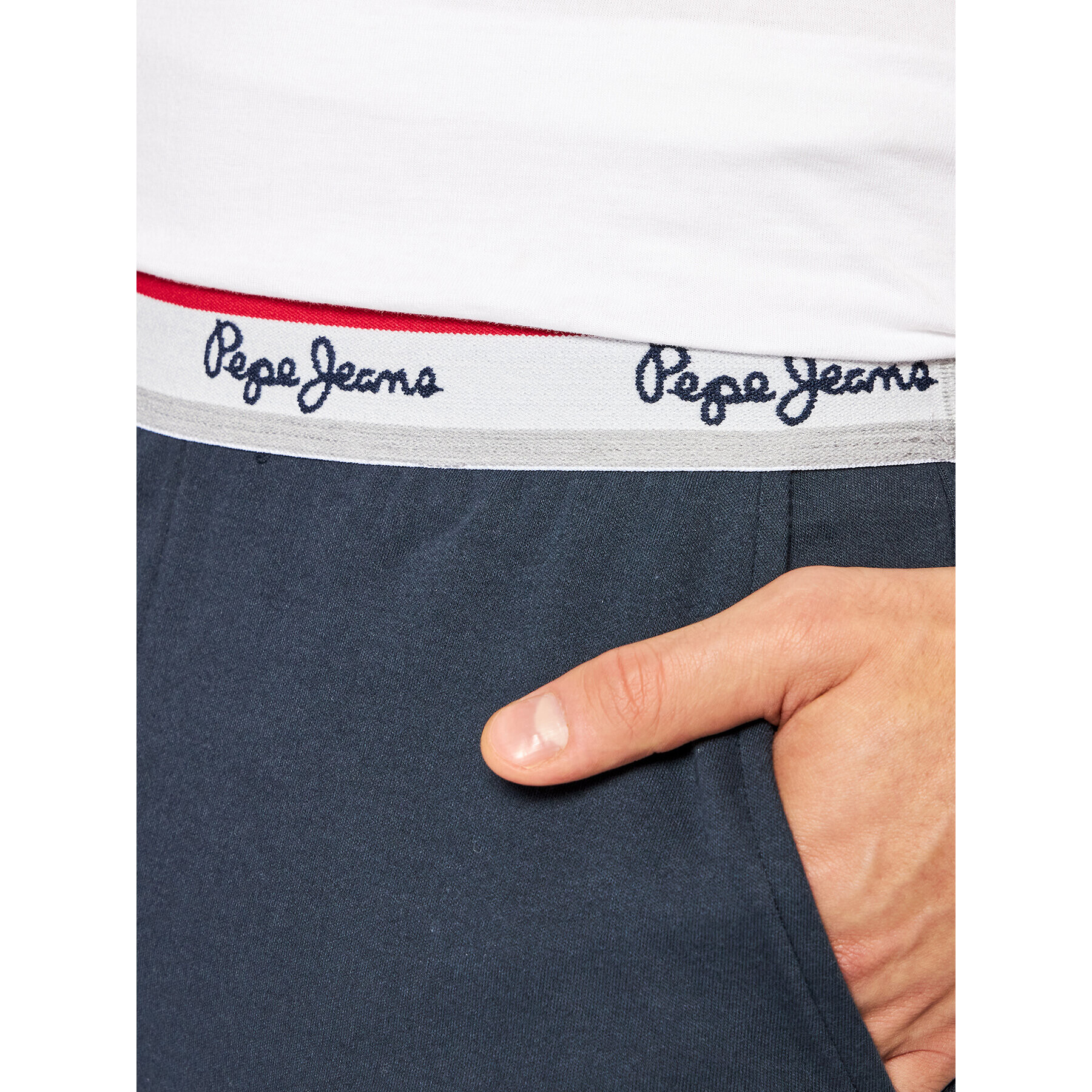 Pepe Jeans Долнище на пижама Tate PMU10764 Тъмносин - Pepit.bg