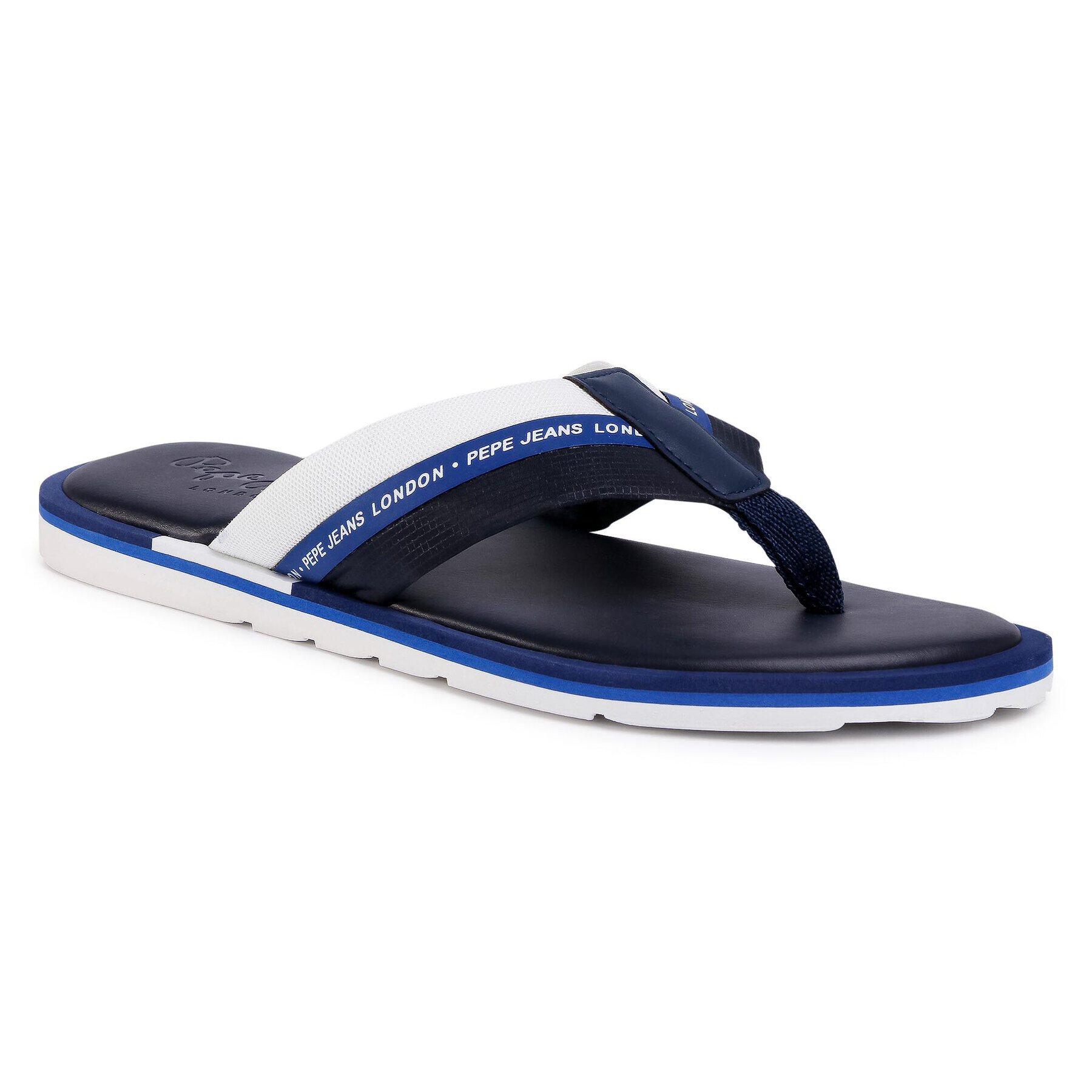Pepe Jeans Джапанки Barrel Reflective PMS90074 Тъмносин - Pepit.bg